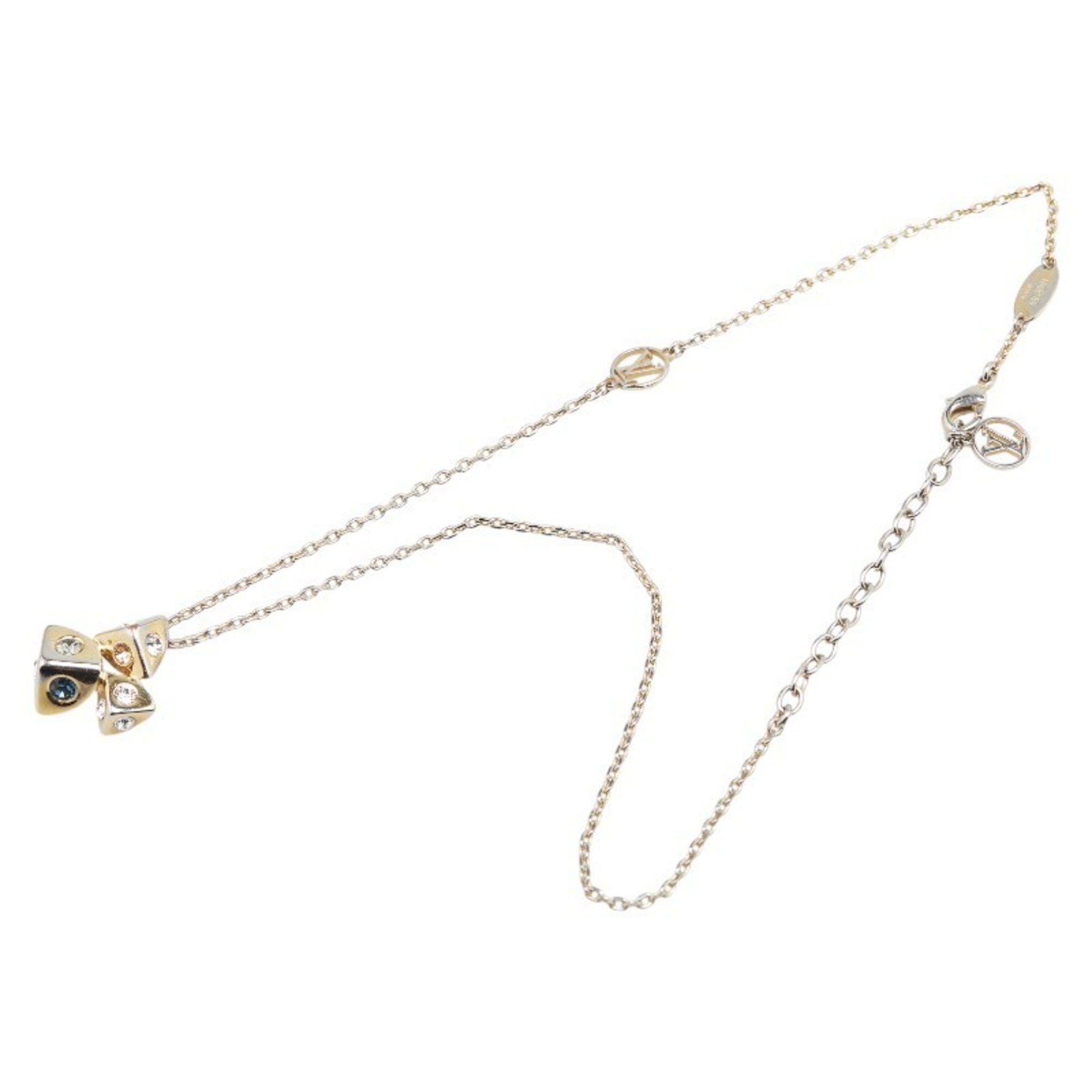 Louis Vuitton Louis Vuitton Supple Necklace LV Tranquis Accumulation M68169 Gold Multicolor Plated Women's LOUIS VUITTON Size ONE SIZE - 4 Thumbnail
