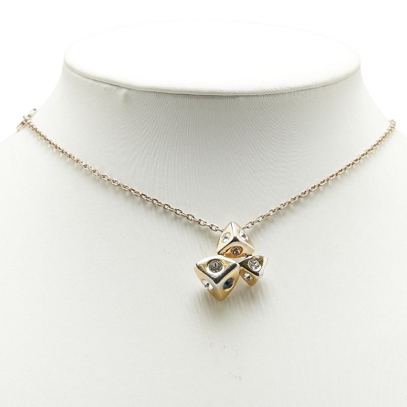 Louis Vuitton Louis Vuitton Supple Necklace LV Tranquis Accumulation M68169 Gold Multicolor Plated Women's LOUIS VUITTON Size ONE SIZE - 8 Thumbnail