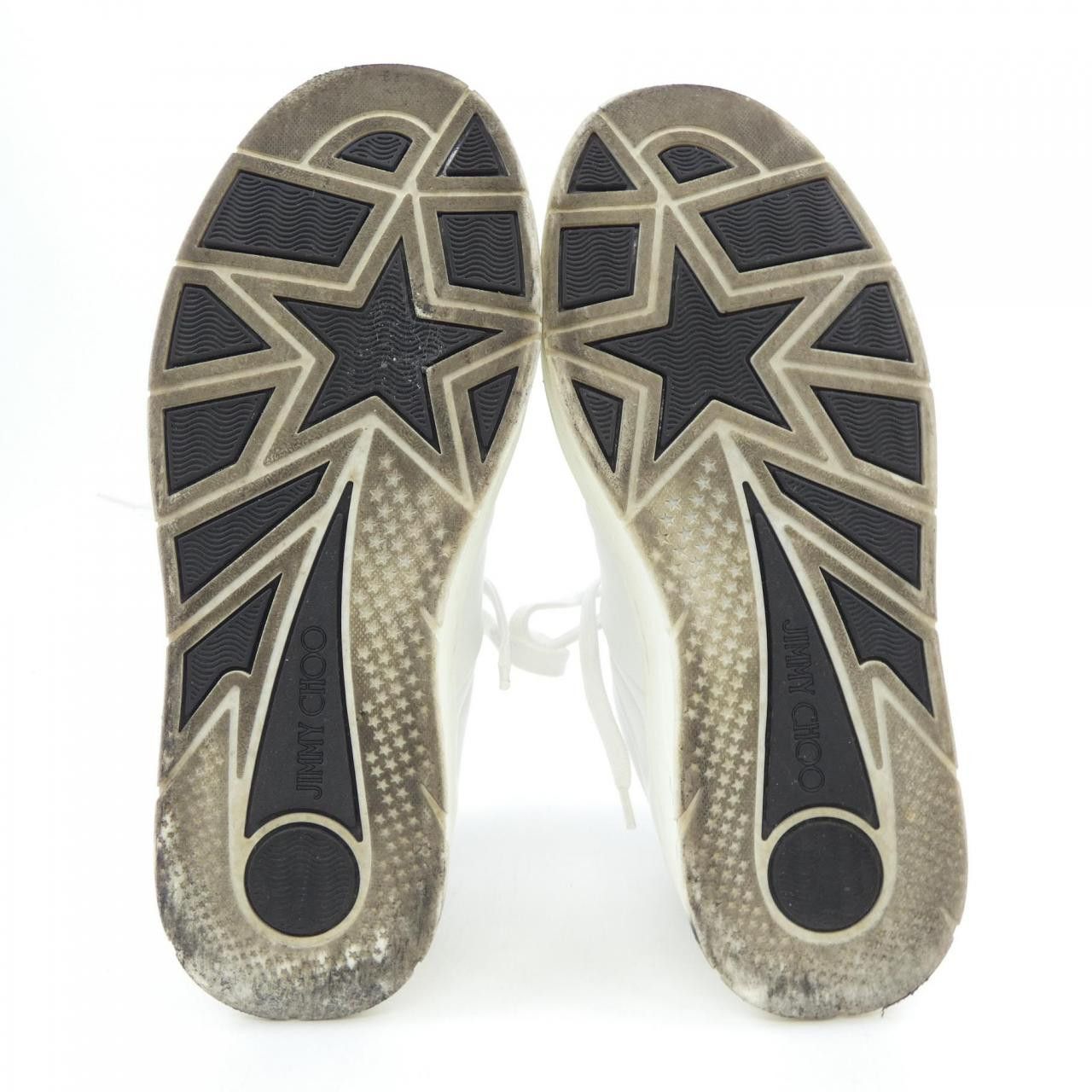 Jimmy Choo Jimmy Choo Jimmy Choo Sneakers Leather Shoes DUTY FREE for USA Size ONE SIZE - 4 Thumbnail