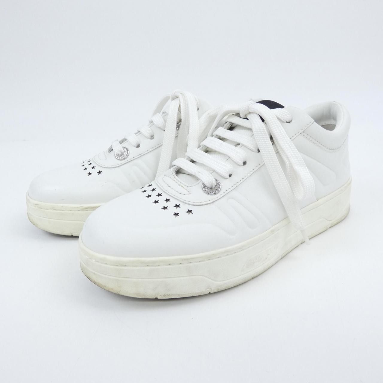 Jimmy Choo Jimmy Choo Jimmy Choo Sneakers Leather Shoes DUTY FREE for USA Size ONE SIZE - 3 Thumbnail