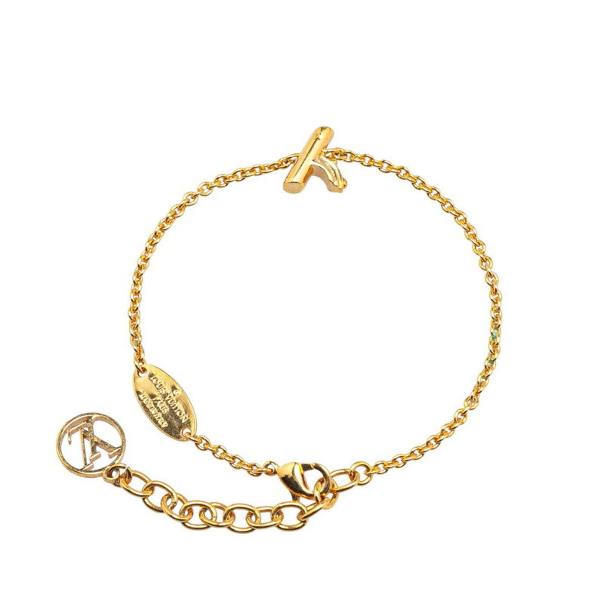 Louis Vuitton Louis Vuitton LV&ME Y Bracelet M67182 Gold Plated Women's LOUIS VUITTON Size ONE SIZE - 3 Thumbnail