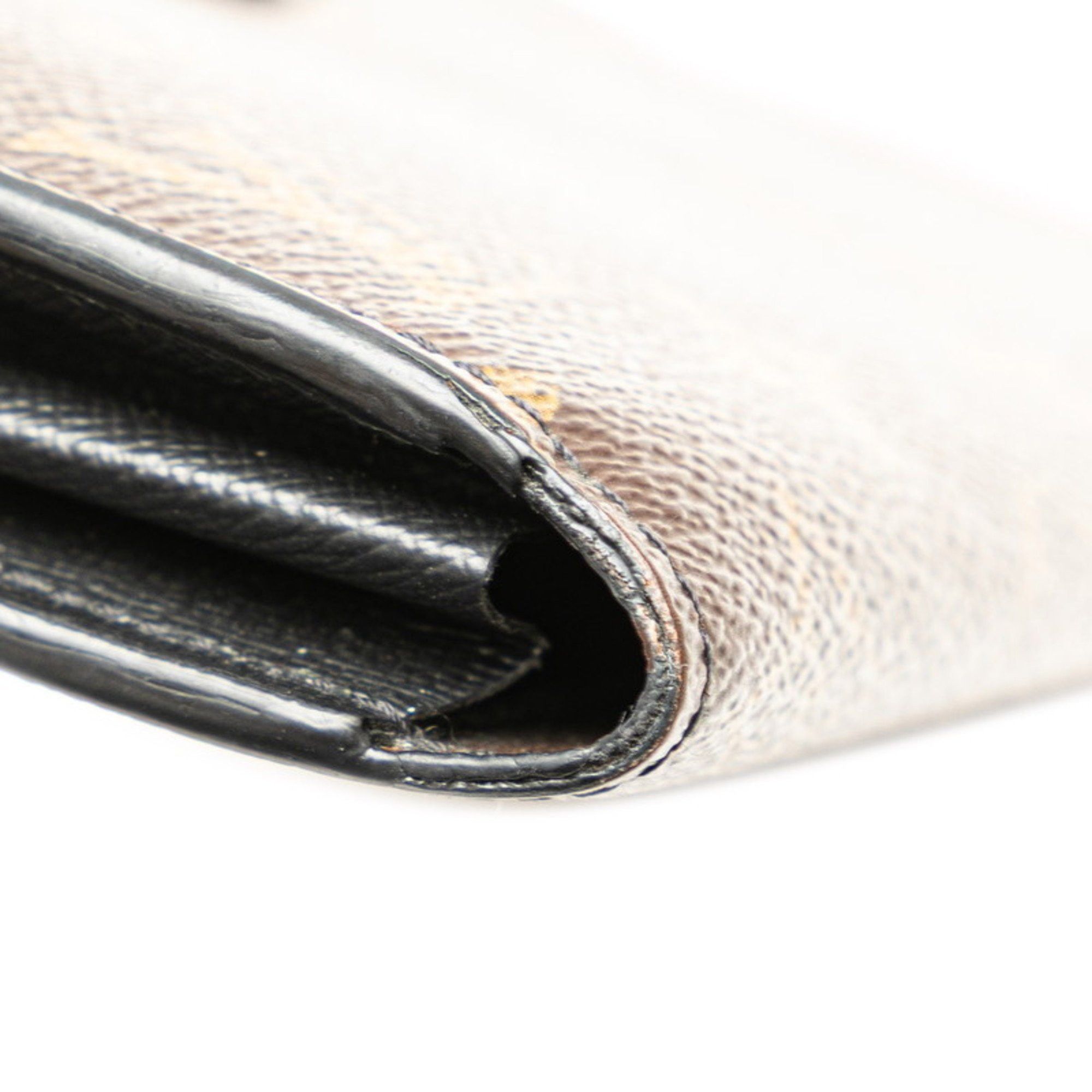 Louis Vuitton Louis Vuitton Monogram Macassar Zippy Dragonne L-shaped Zipper Long Wallet M69407 Brown and Black Leather Women's LOUIS VUITTON Size ONE SIZE - 4 Thumbnail