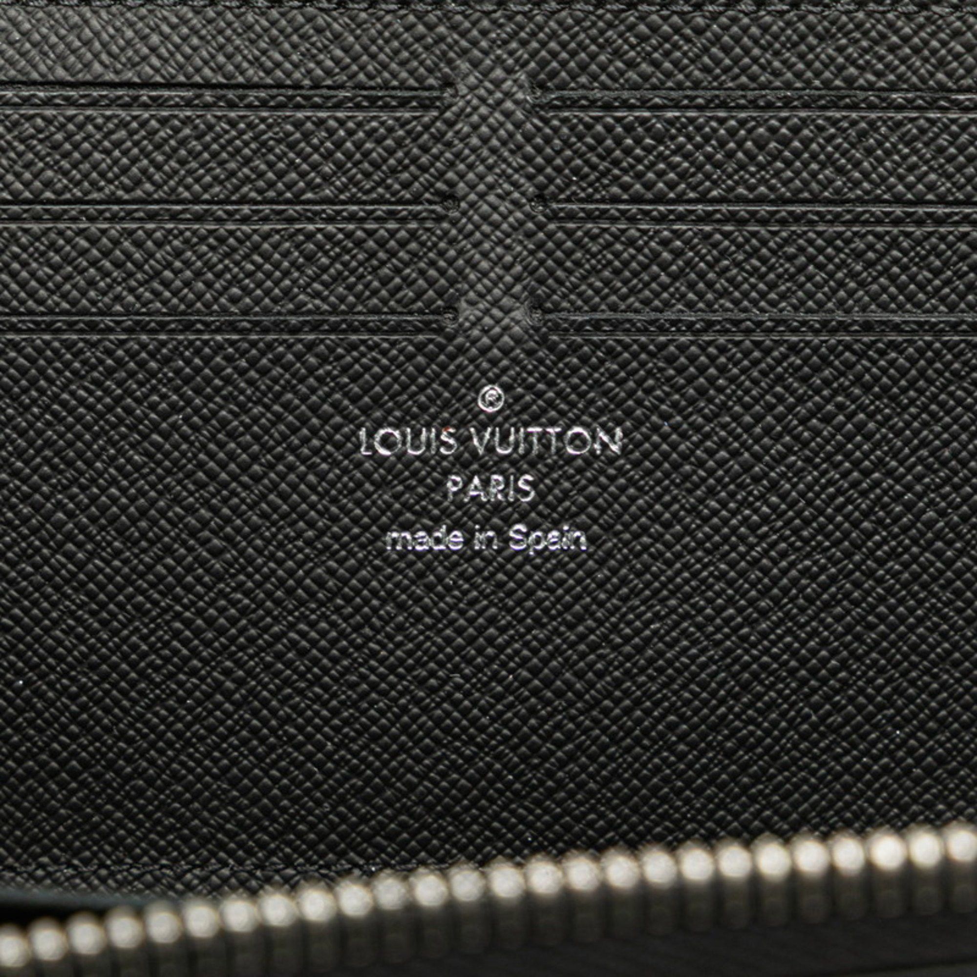 Louis Vuitton Louis Vuitton Monogram Macassar Zippy Dragonne L-shaped Zipper Long Wallet M69407 Brown and Black Leather Women's LOUIS VUITTON Size ONE SIZE - 13 Thumbnail