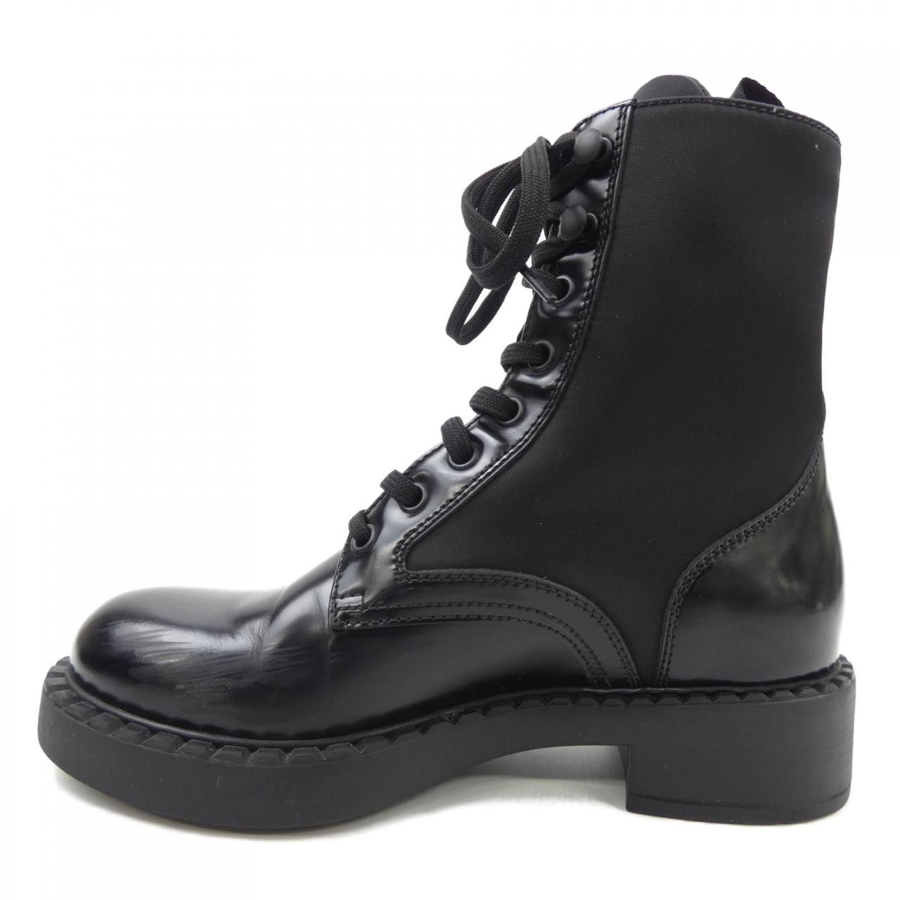 Prada Prada Prada 1T782M 3LF7 Brushed Leather Boots Leather Shoes 1T782M DUTY FREE for USA Size ONE SIZE - 2 Thumbnail