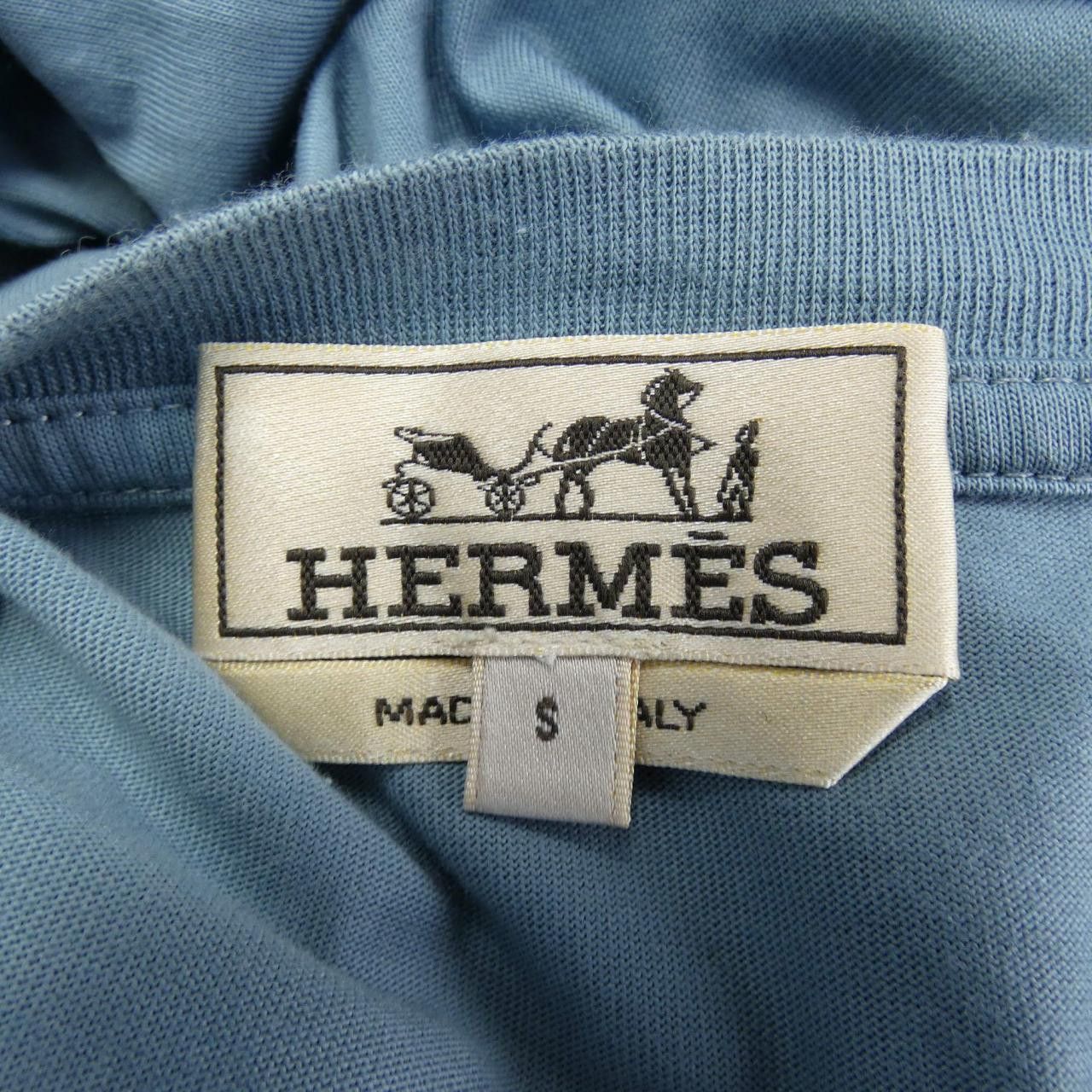 Hermes Hermes Hermes T-shirt Cotton T-shirt Cotton T-Shirts DUTY FREE for USA Size ONE SIZE - 4 Thumbnail