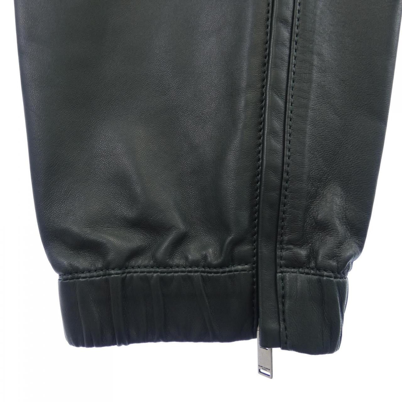 Yves Saint Laurent Yves Saint Laurent Saint Laurent Leather Pants Leather Pants 664566 YCEP2 DUTY FREE for USA Size ONE SIZE - 5 Thumbnail