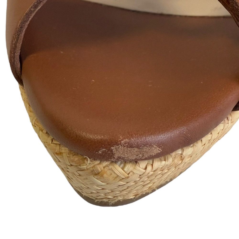 Salvatore Ferragamo Salvatore Ferragamo Salvatore Ferragamo Leather Wedge Sandals Leather Shoes DUTY FREE for USA Size ONE SIZE - 15 Thumbnail