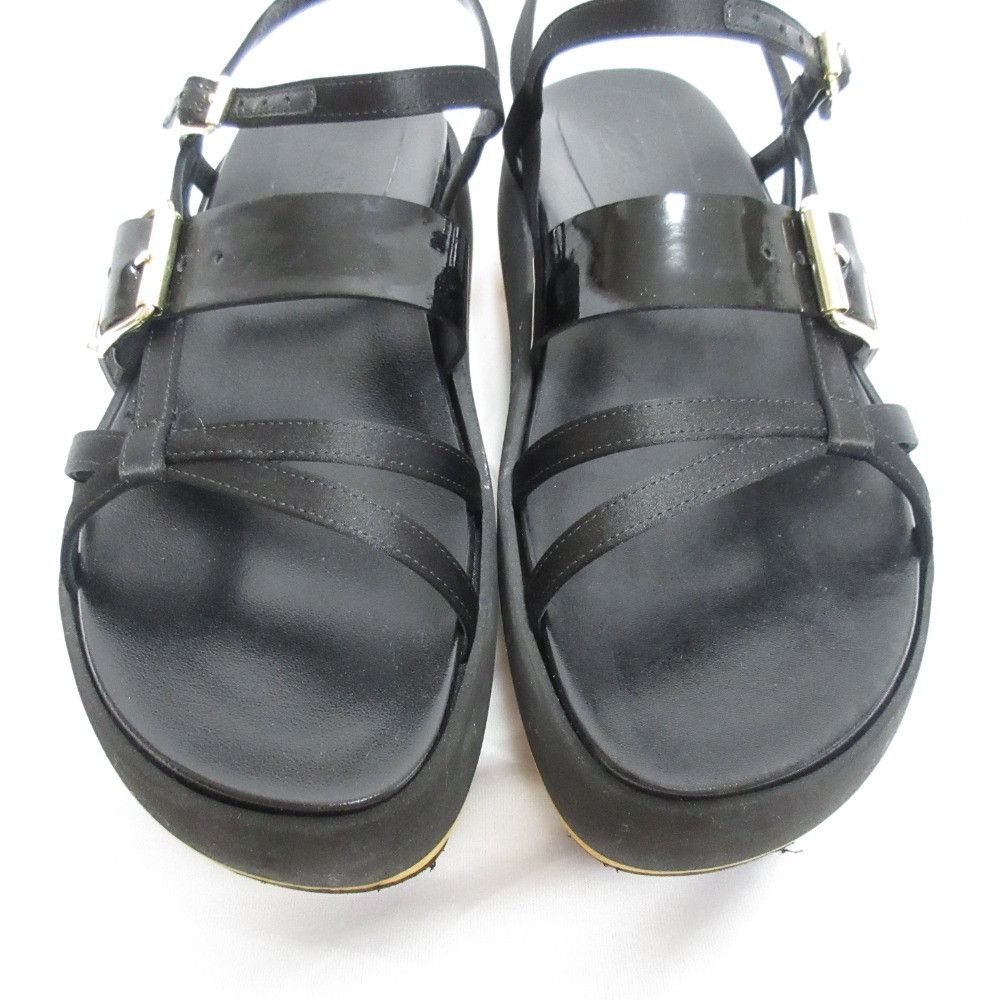 Marni Marni Marni Patent Leather Flat Sandals Enamel Shoes DUTY FREE for USA Size ONE SIZE - 2 Thumbnail
