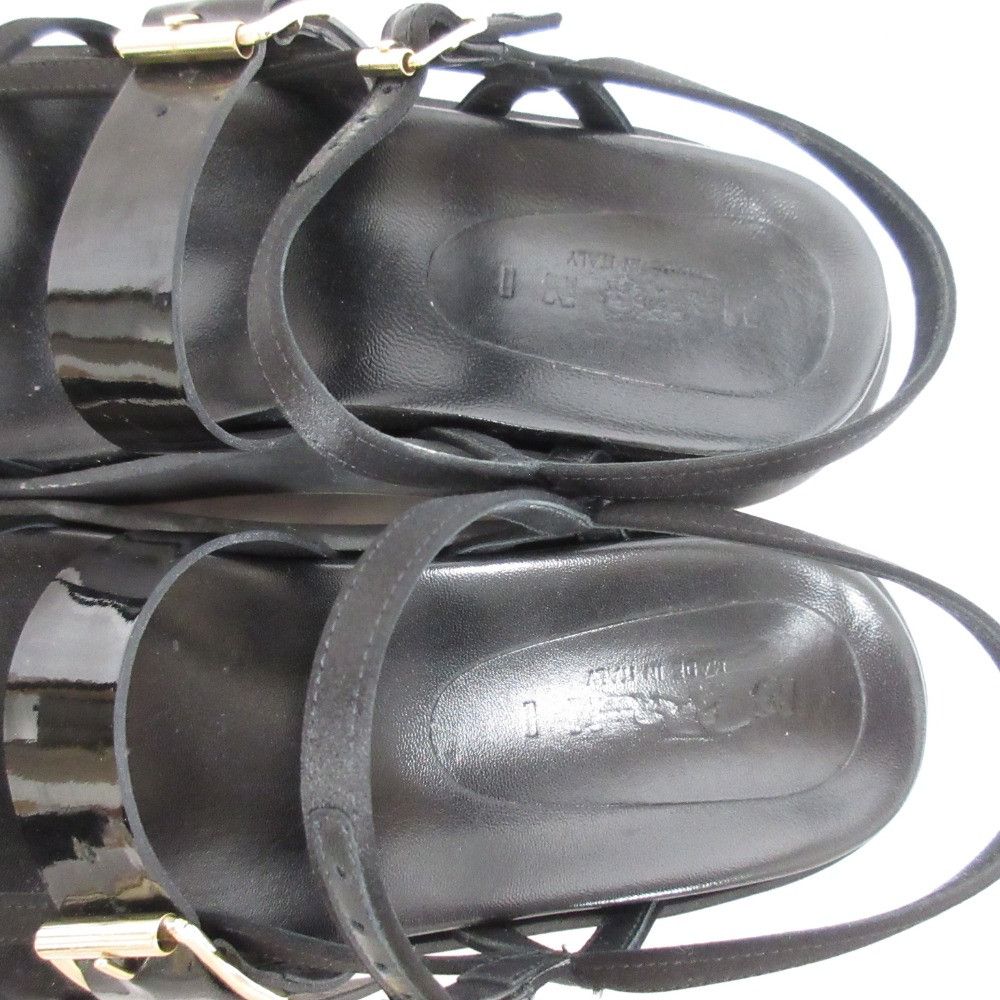 Marni Marni Marni Patent Leather Flat Sandals Enamel Shoes DUTY FREE for USA Size ONE SIZE - 5 Thumbnail