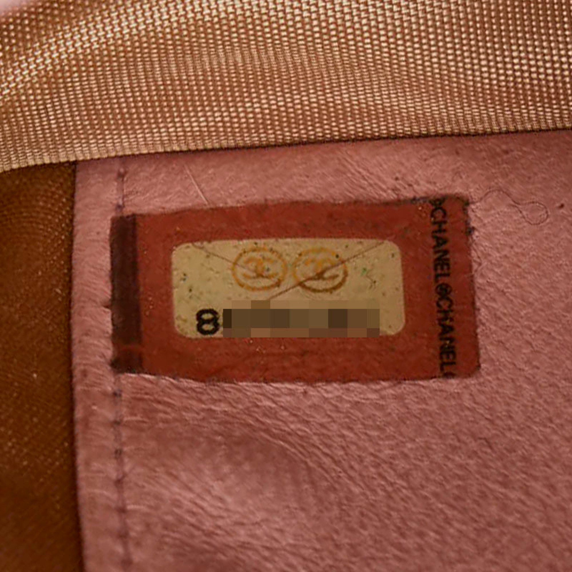 Chanel CHANEL Coco Mark Chain Shoulder Wallet in Pink Caviar Skin for Women Size ONE SIZE - 16 Thumbnail