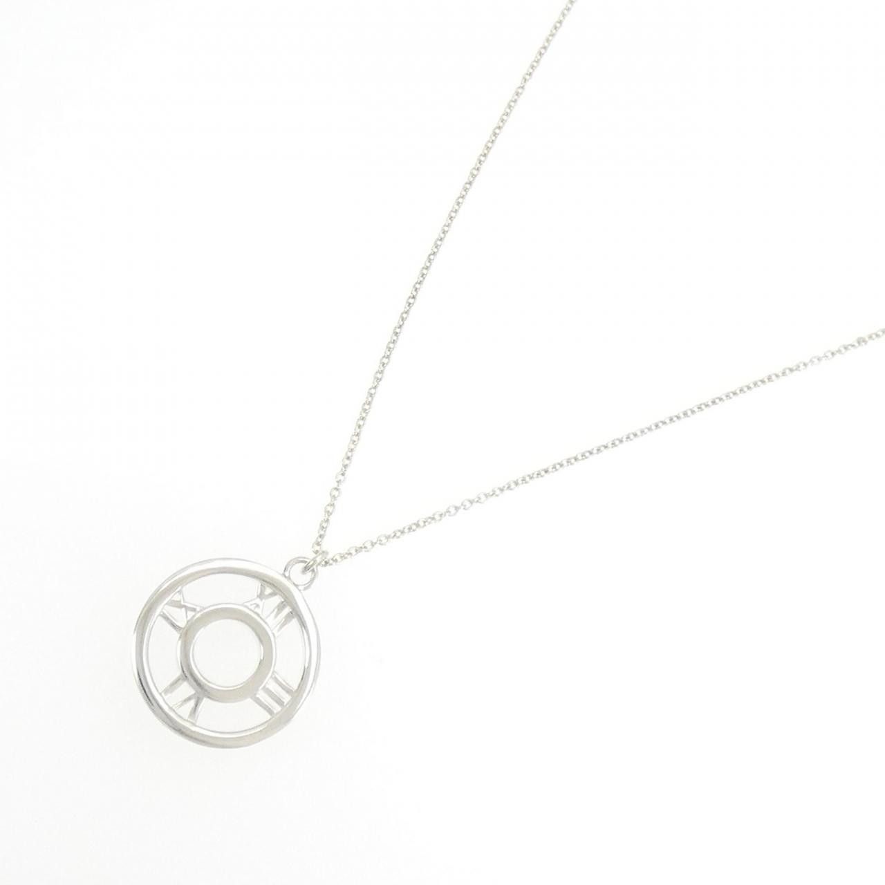 Tiffany & Co. Tiffany & Co. Tiffany Atlas Open Medallion 925 Silver Necklace Metal Necklace DUTY FREE for USA Size ONE SIZE - 2 Thumbnail