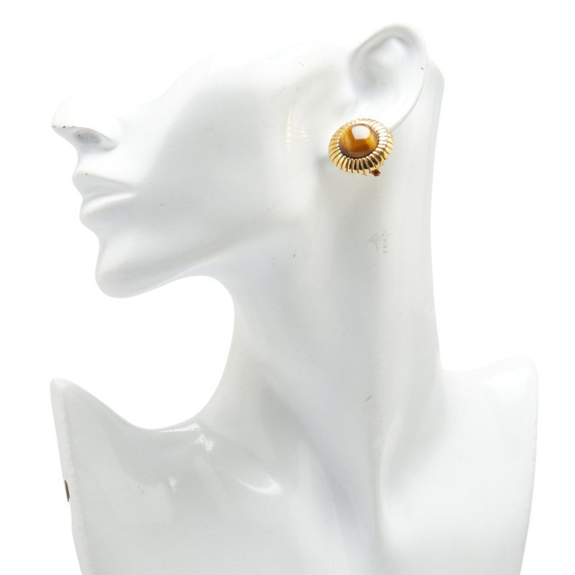 Chanel CHANEL Vintage Earrings, Gold Plated, Women's Size ONE SIZE - 6 Thumbnail