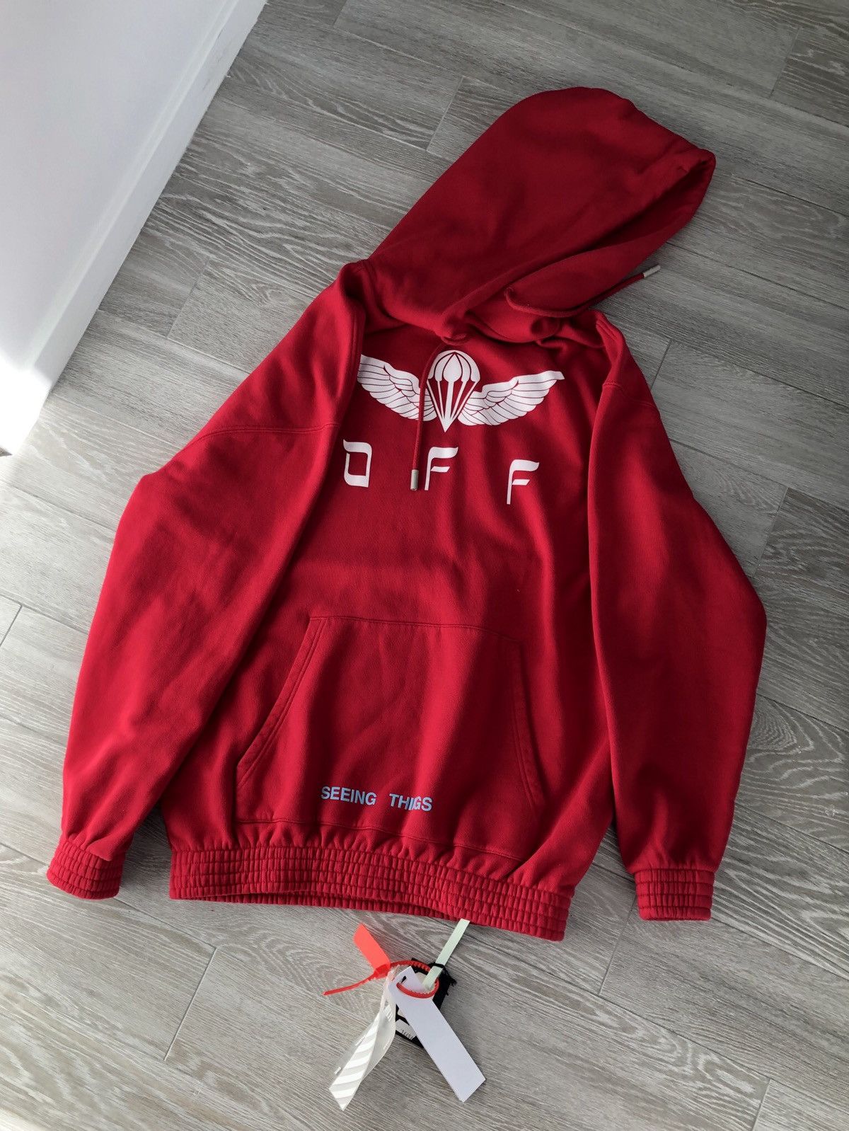 Off-White Off-White “SEEING THINGS” hoodie Size US M / EU 48-50 / 2 - 1 Preview