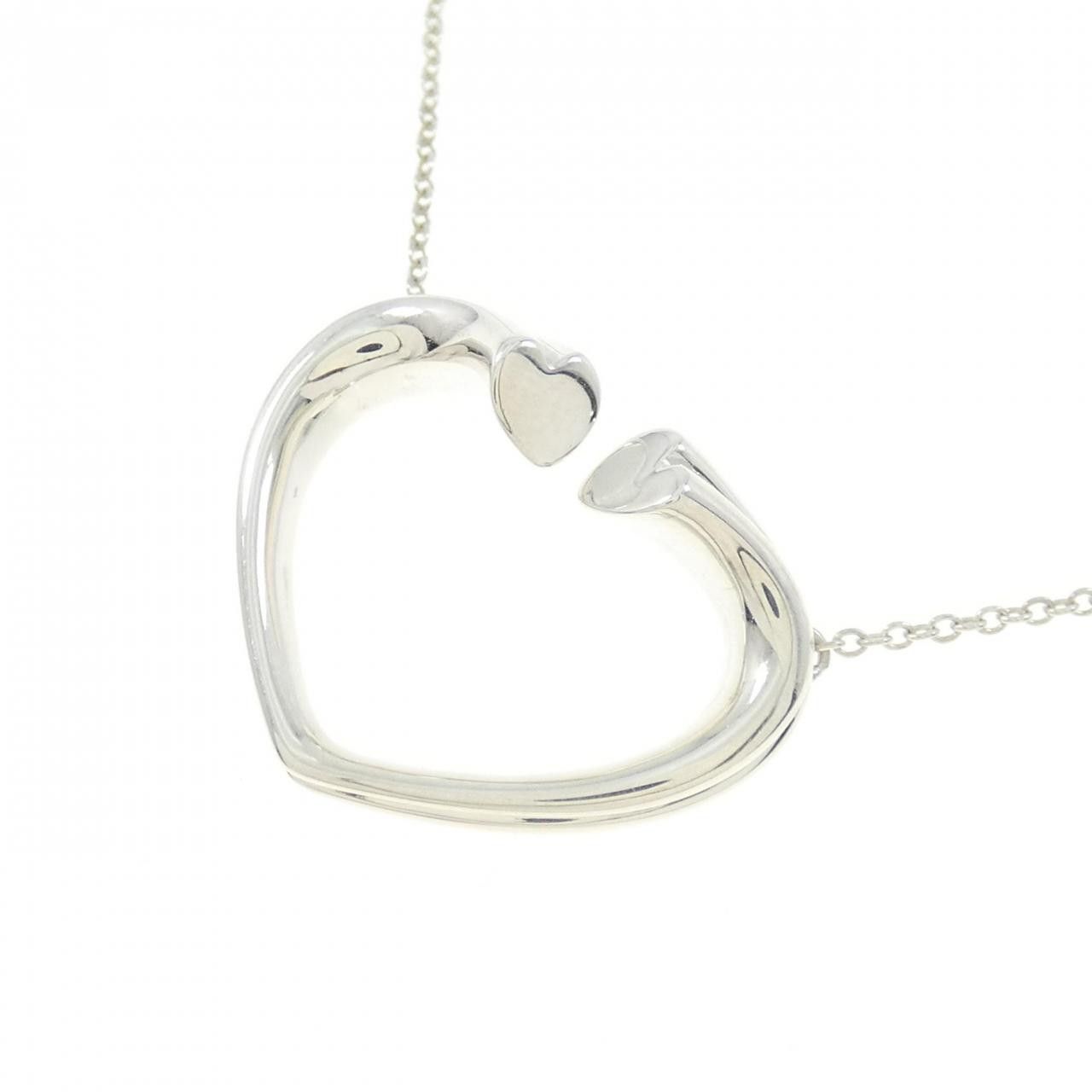Tiffany & Co. Tiffany & Co. Tiffany Tenderness Heart Large 925 Silver Necklace Metal Necklace DUTY FREE for USA Size ONE SIZE - 3 Thumbnail