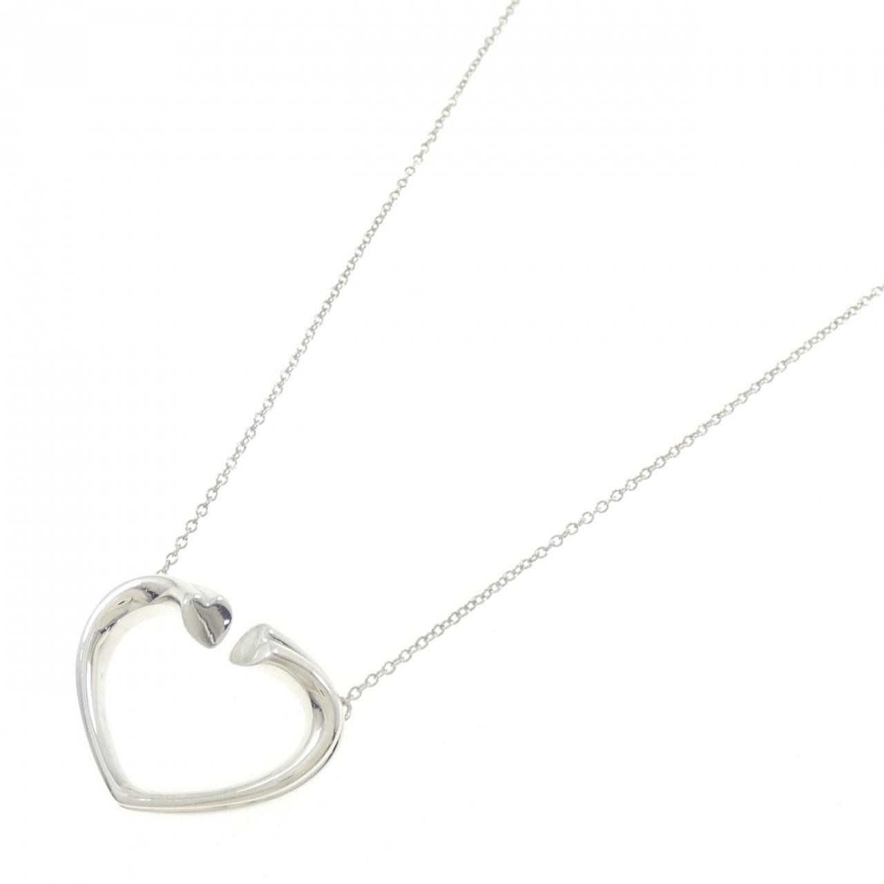 Tiffany & Co. Tiffany & Co. Tiffany Tenderness Heart Large 925 Silver Necklace Metal Necklace DUTY FREE for USA Size ONE SIZE - 2 Thumbnail