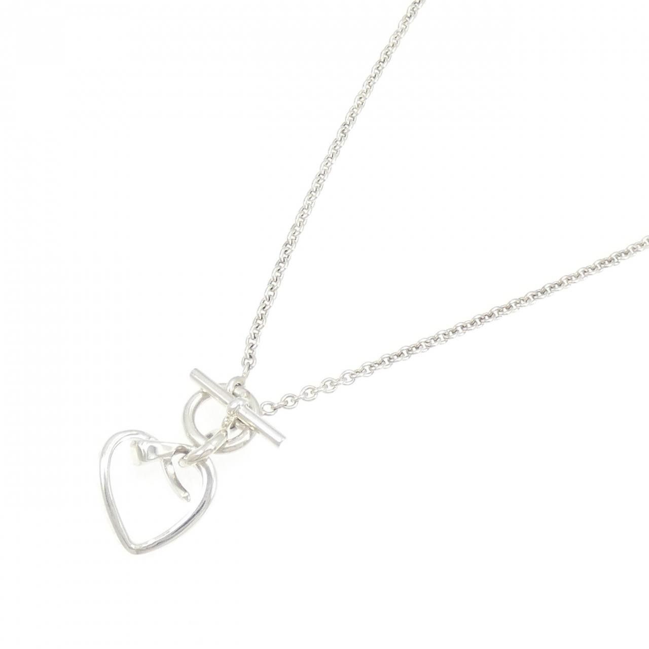 Hermes Hermes Hermes 925 Necklace Metal Necklace DUTY FREE for USA Size ONE SIZE - 2 Thumbnail