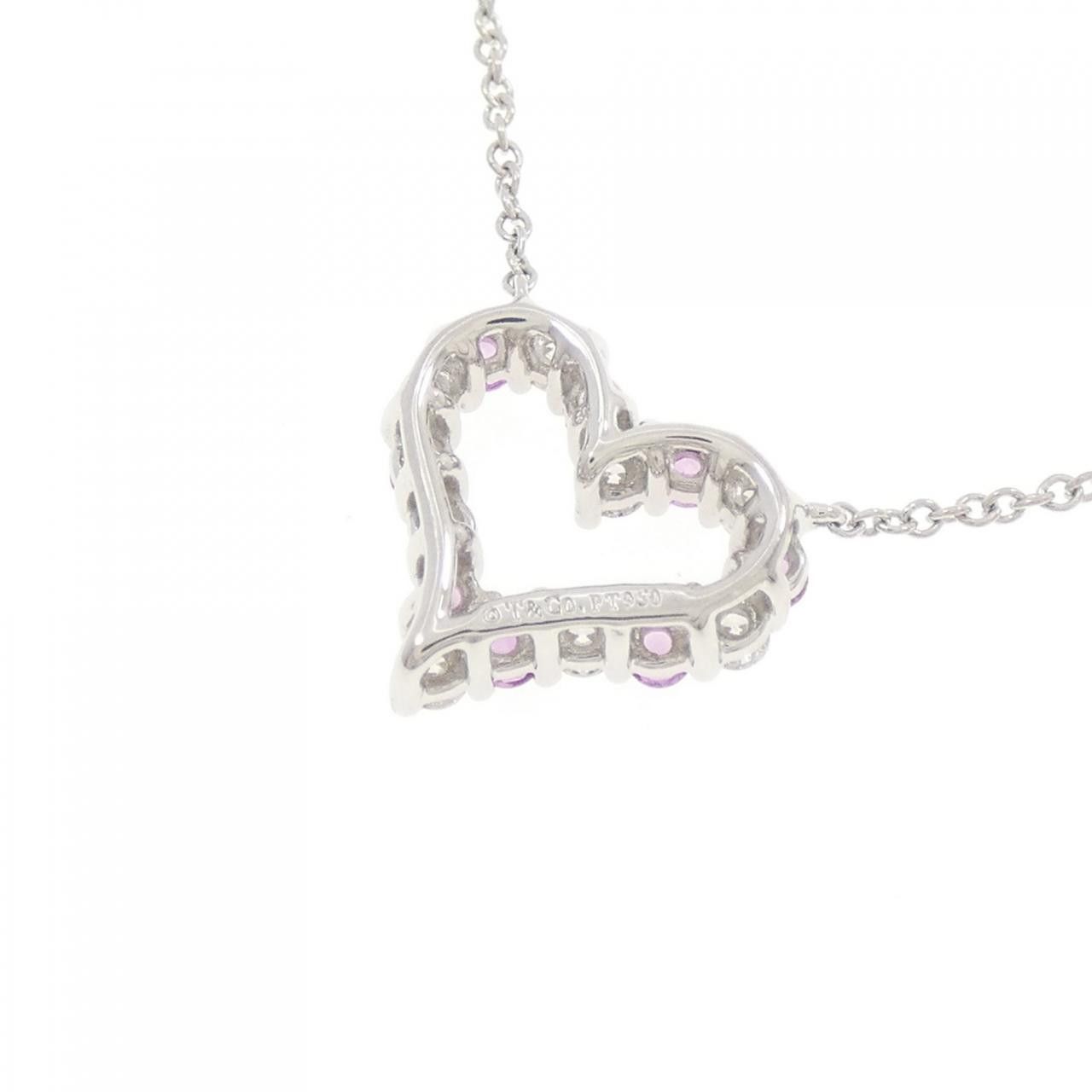 Tiffany & Co. Tiffany & Co. Tiffany Sentimental Heart Mini Platinum Necklace Metal Necklace DUTY FREE for USA Size ONE SIZE - 4 Thumbnail