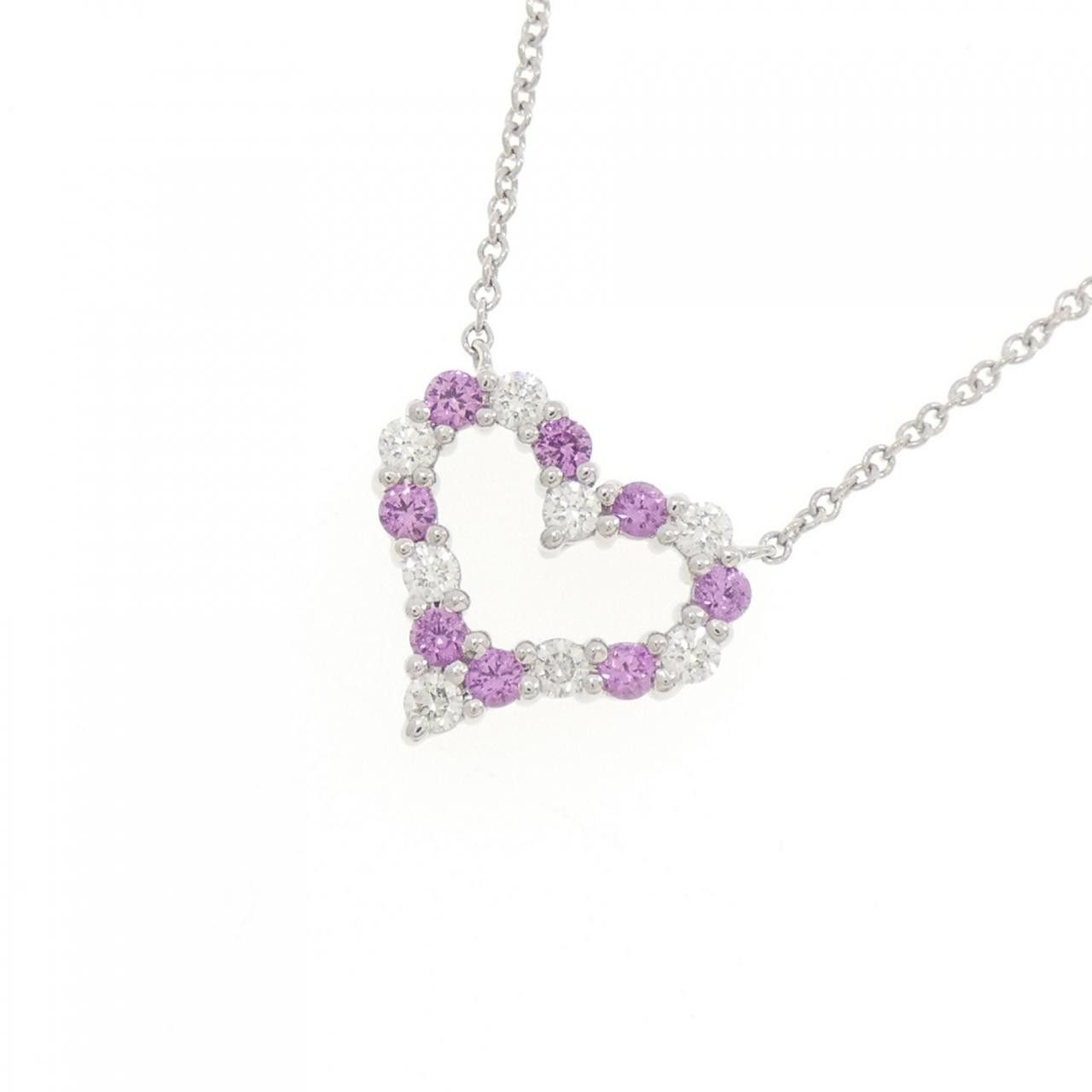 Tiffany & Co. Tiffany & Co. Tiffany Sentimental Heart Mini Platinum Necklace Metal Necklace DUTY FREE for USA Size ONE SIZE - 3 Thumbnail