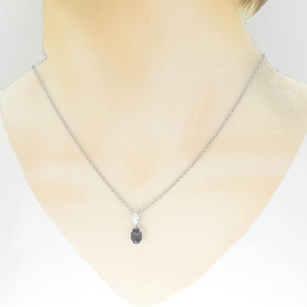 Mikimoto Mikimoto Mikimoto Au750 Alexandrite Necklace Metal Necklace DUTY FREE for USA Size ONE SIZE - 6 Thumbnail