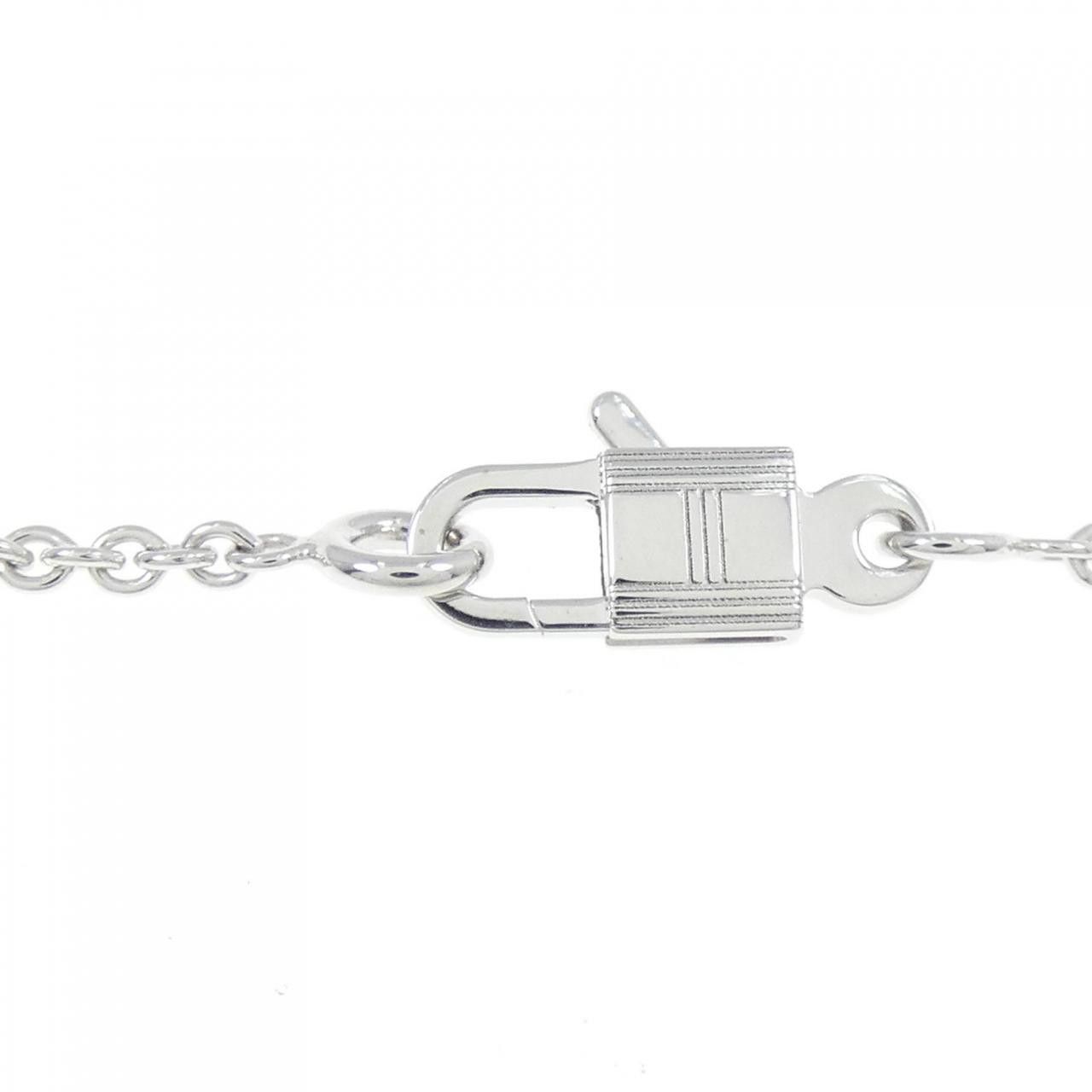 Hermes Hermes Hermes Amulette Cadena 750 White Gold Diamond Necklace Metal Necklace DUTY FREE for USA Size ONE SIZE - 5 Thumbnail