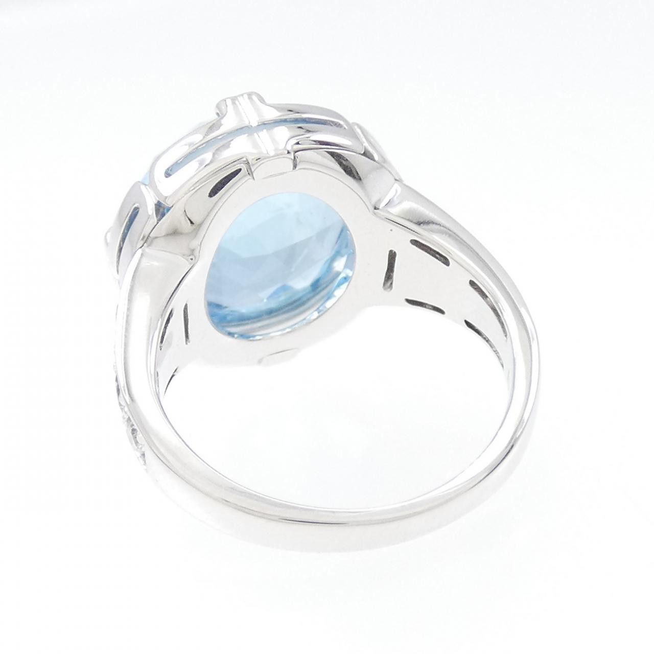 Bvlgari Bvlgari Bvlgari Parentesi Cocktail Au750 White Gold Ring Size 8 Metal Ring AN855157 DUTY FREE for USA Size ONE SIZE - 3 Thumbnail