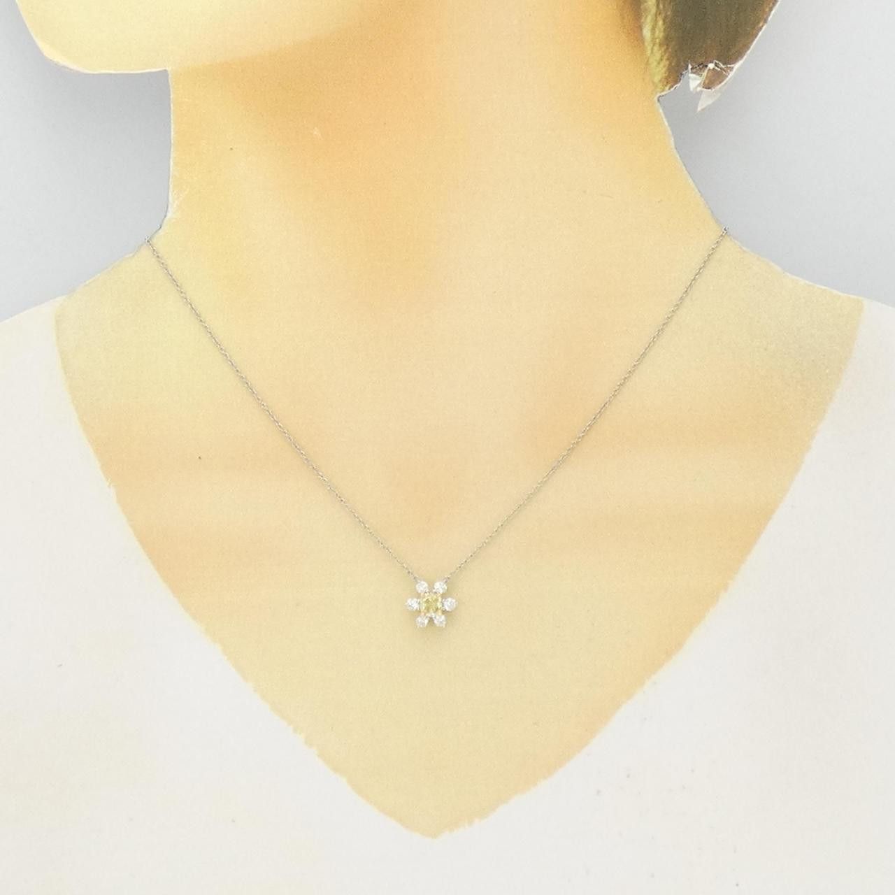 Tiffany & Co. Tiffany & Co. Tiffany Buttercup Platinum Au750 Necklace Metal Necklace 44388271 DUTY FREE for USA Size ONE SIZE - 6 Thumbnail