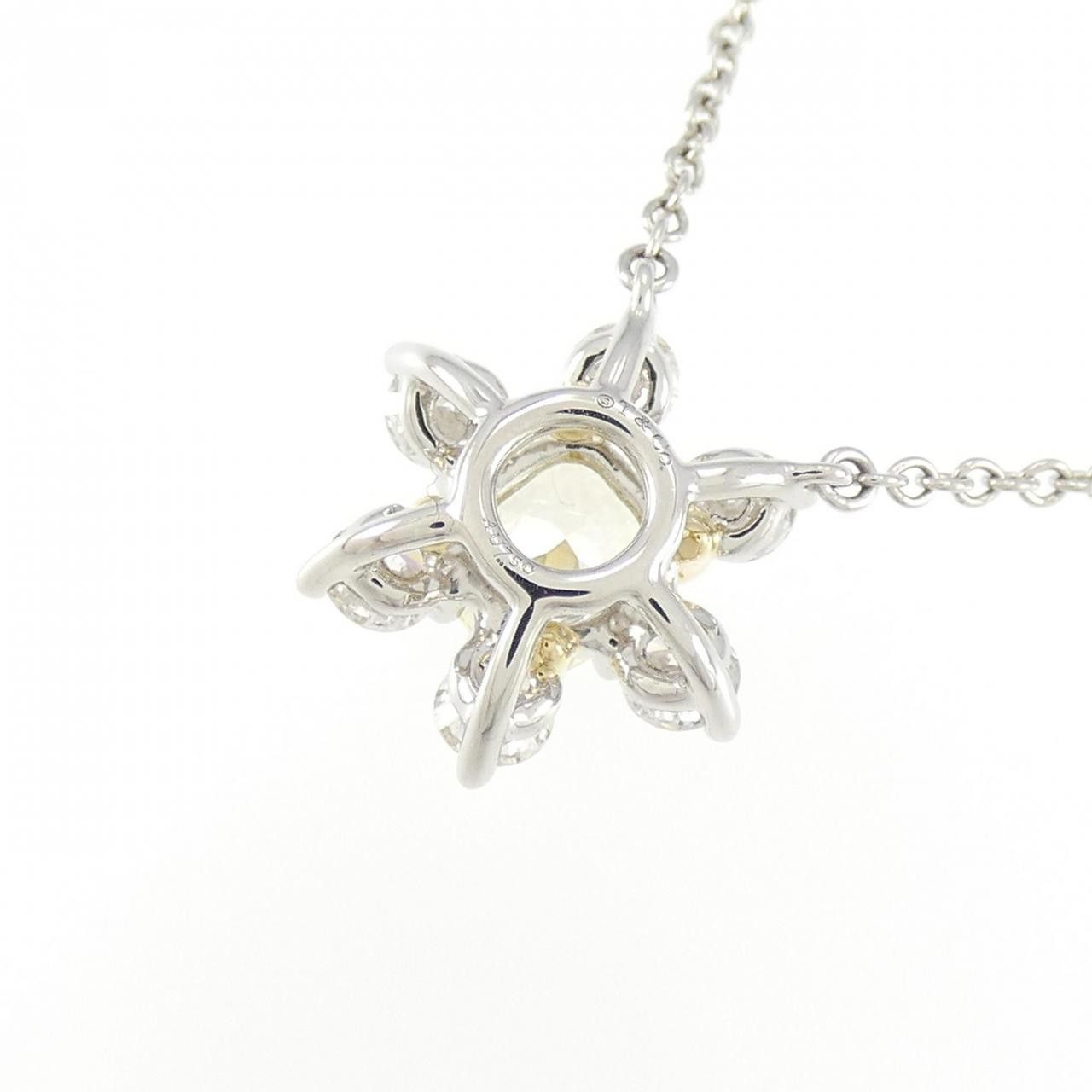 Tiffany & Co. Tiffany & Co. Tiffany Buttercup Platinum Au750 Necklace Metal Necklace 44388271 DUTY FREE for USA Size ONE SIZE - 4 Thumbnail