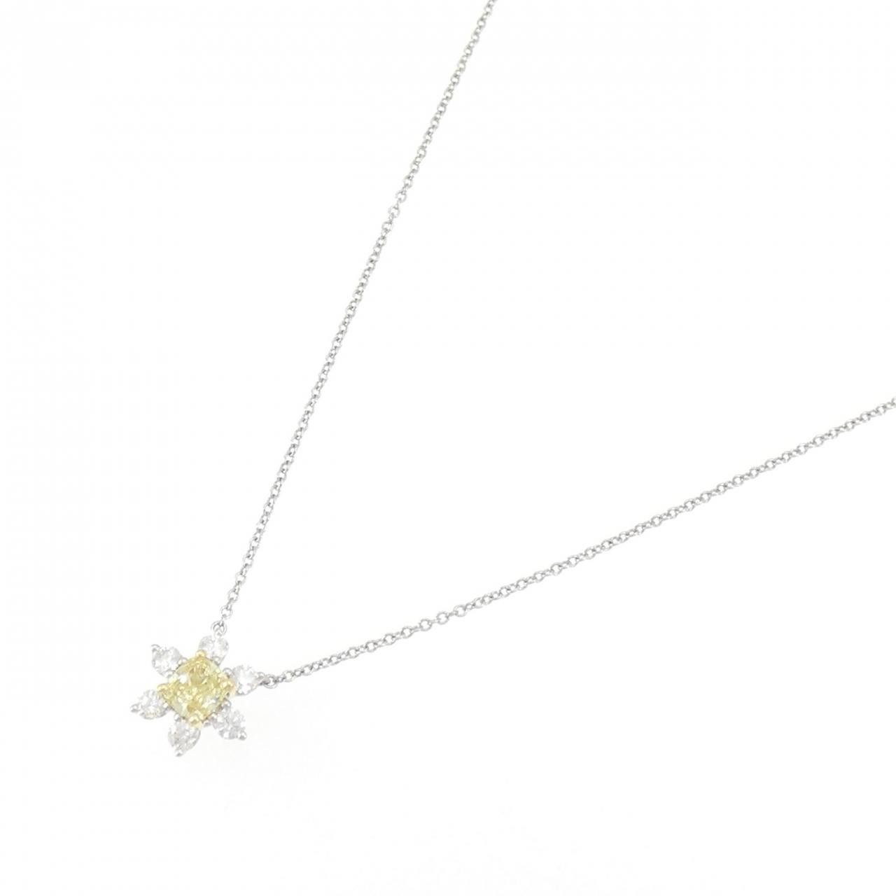 Tiffany & Co. Tiffany & Co. Tiffany Buttercup Platinum Au750 Necklace Metal Necklace 44388271 DUTY FREE for USA Size ONE SIZE - 2 Thumbnail