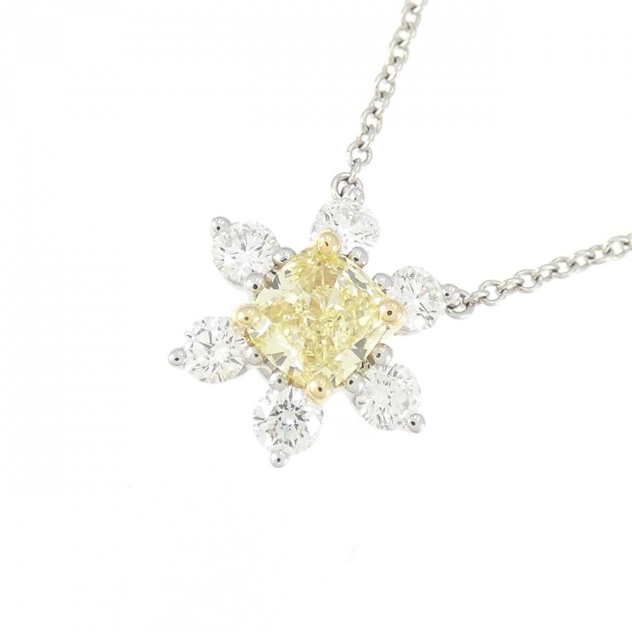 Tiffany & Co. Tiffany & Co. Tiffany Buttercup Platinum Au750 Necklace Metal Necklace 44388271 DUTY FREE for USA Size ONE SIZE - 3 Thumbnail