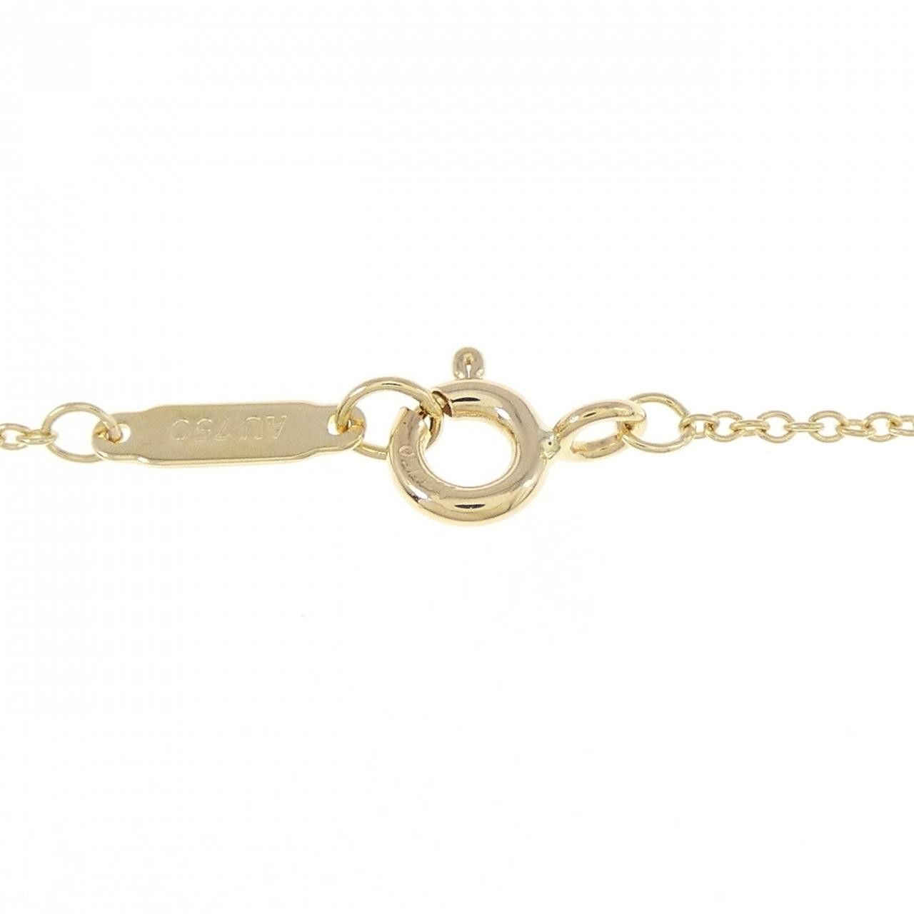 Tiffany & Co. Tiffany & Co. Tiffany & Co. 750 Yellow Gold Diamond Necklace Metal Necklace DUTY FREE for USA Size ONE SIZE - 5 Thumbnail