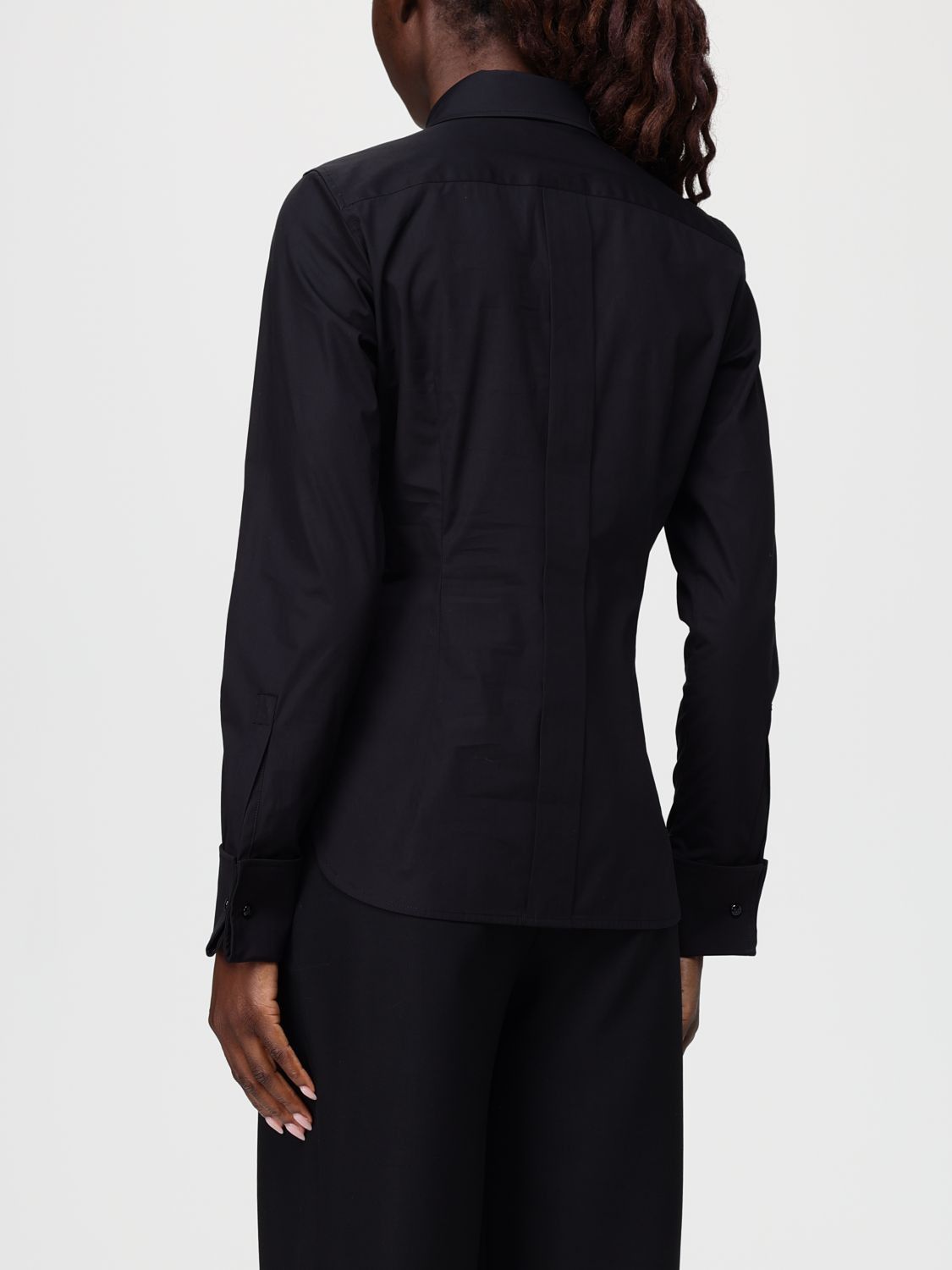 Max Mara Max Mara Shirt Woman Black Size L / US 10 / IT 46 - 3 Thumbnail