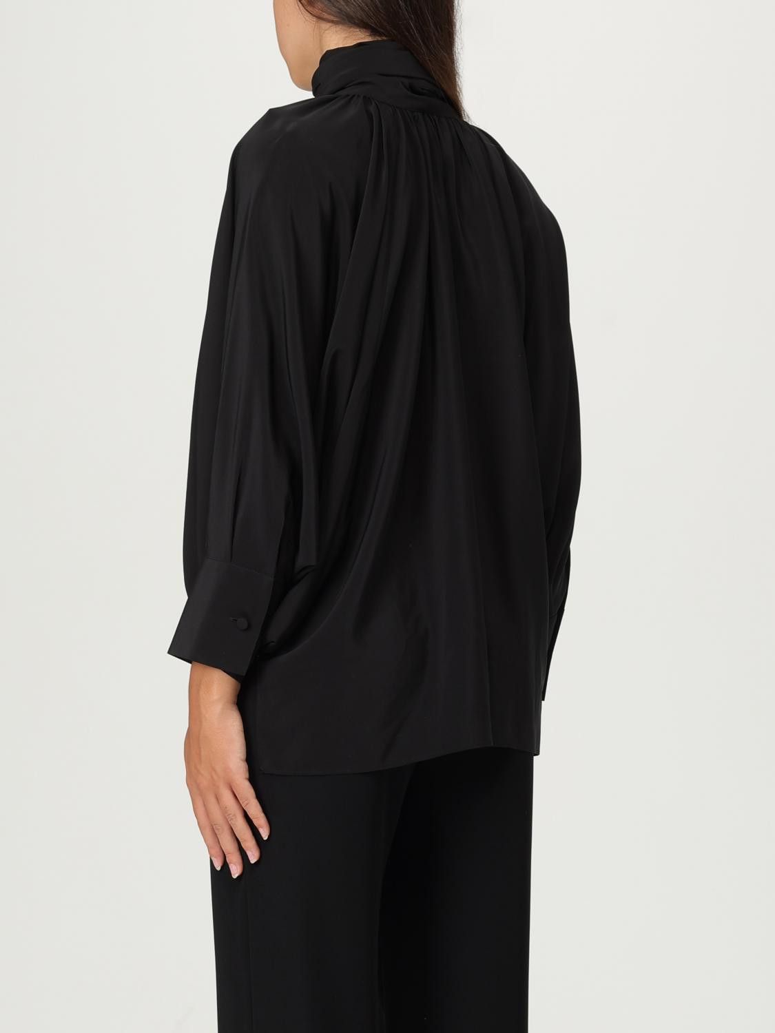 Max Mara Max Mara Shirt Woman Black Size M / US 6-8 / IT 42-44 - 3 Thumbnail