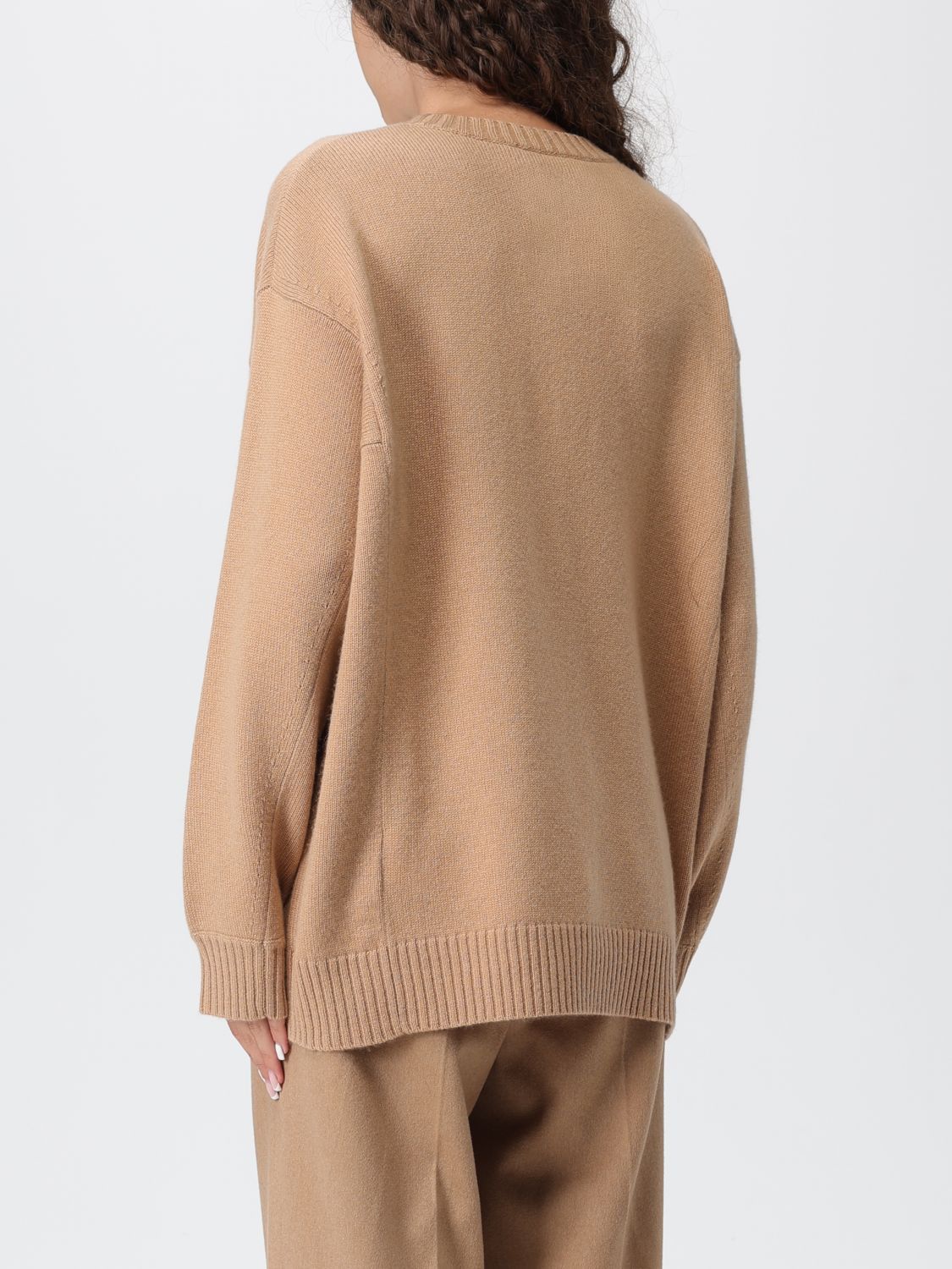 Max Mara Max Mara Sweater Woman Camel Size M / US 6-8 / IT 42-44 - 3 Thumbnail