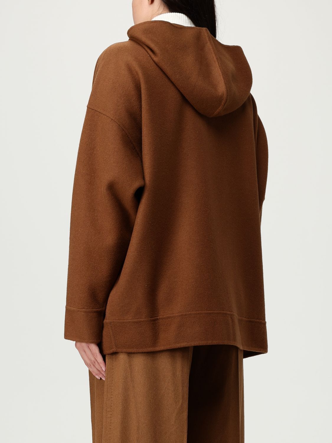 Max Mara Max Mara Sweatshirt Woman Leather Size S / US 4 / IT 40 - 3 Thumbnail