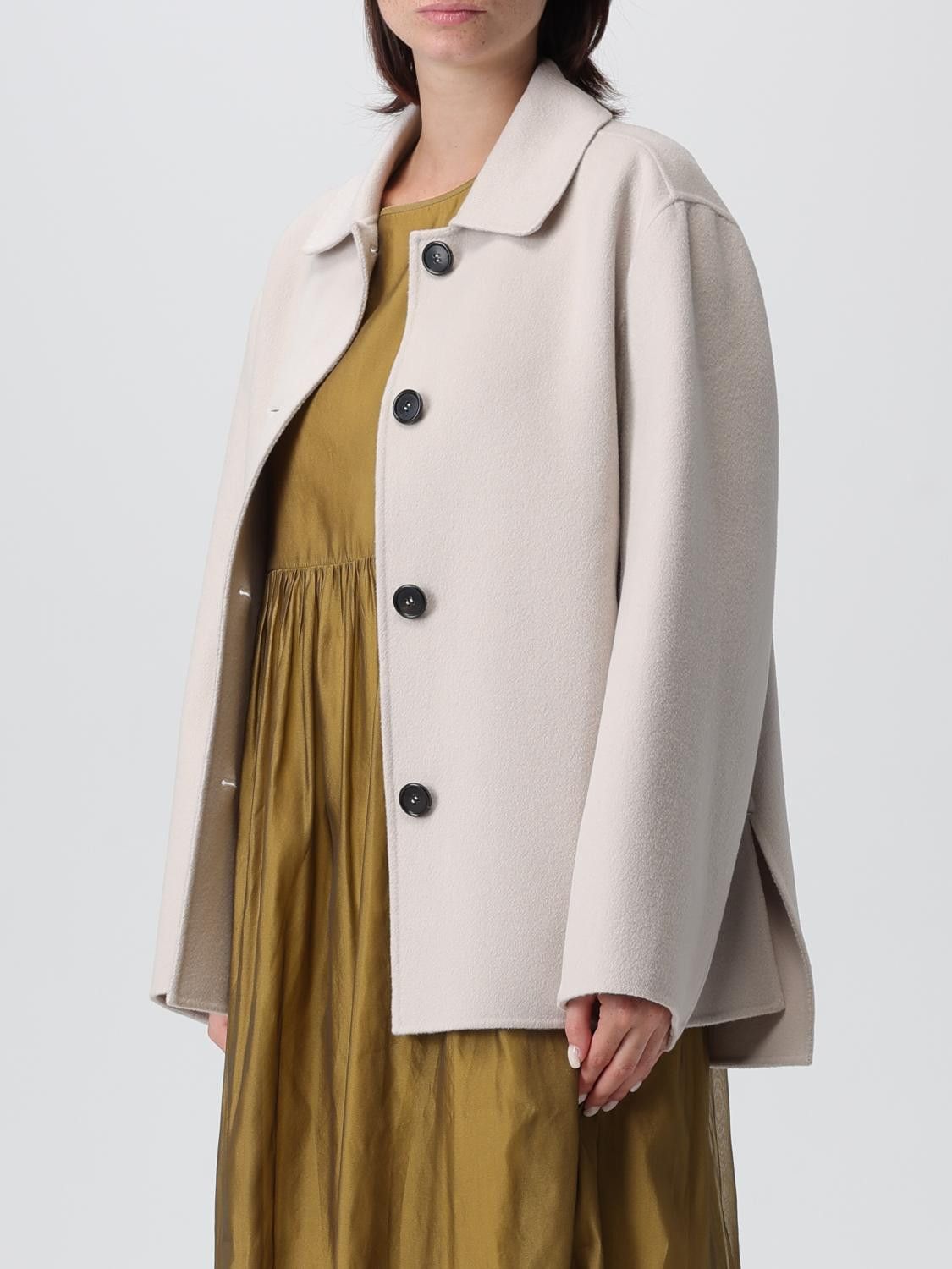 Max Mara Max Mara Jacket Woman White Size M / US 6-8 / IT 42-44 - 4 Thumbnail