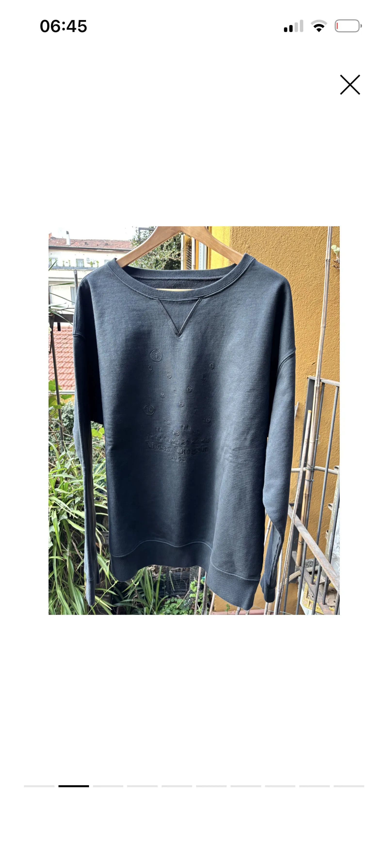 Maison Margiela Maison Margiela Sweatshirt Size US S / EU 44-46 / 1 - 6 Thumbnail