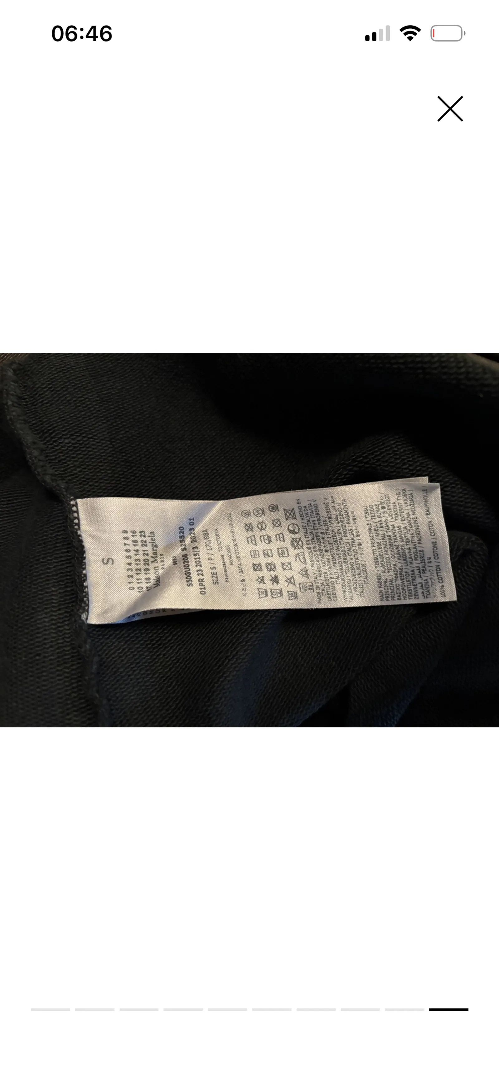 Maison Margiela Maison Margiela Sweatshirt Size US S / EU 44-46 / 1 - 7 Thumbnail