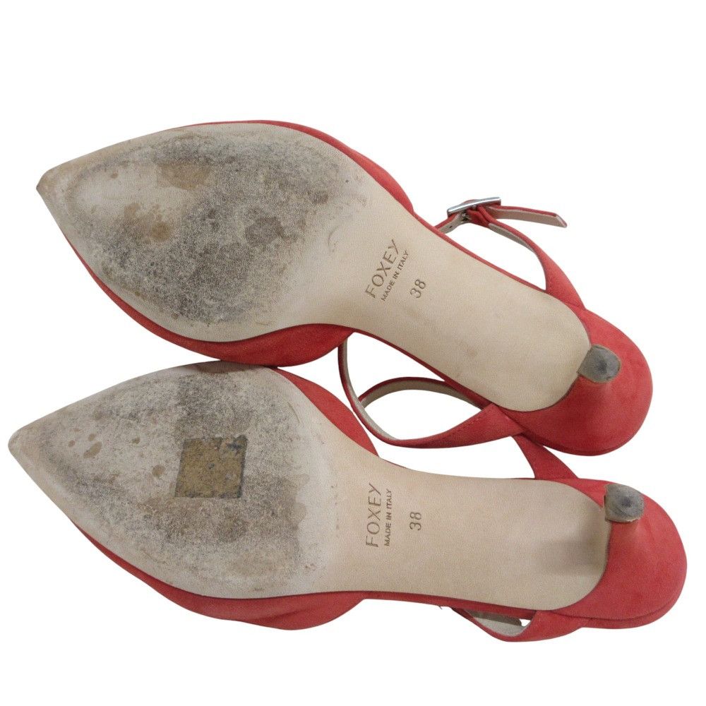Other Other FOXEY POPPY Suede Mule Sandals Suede Shoes DUTY FREE for USA Size ONE SIZE - 3 Thumbnail