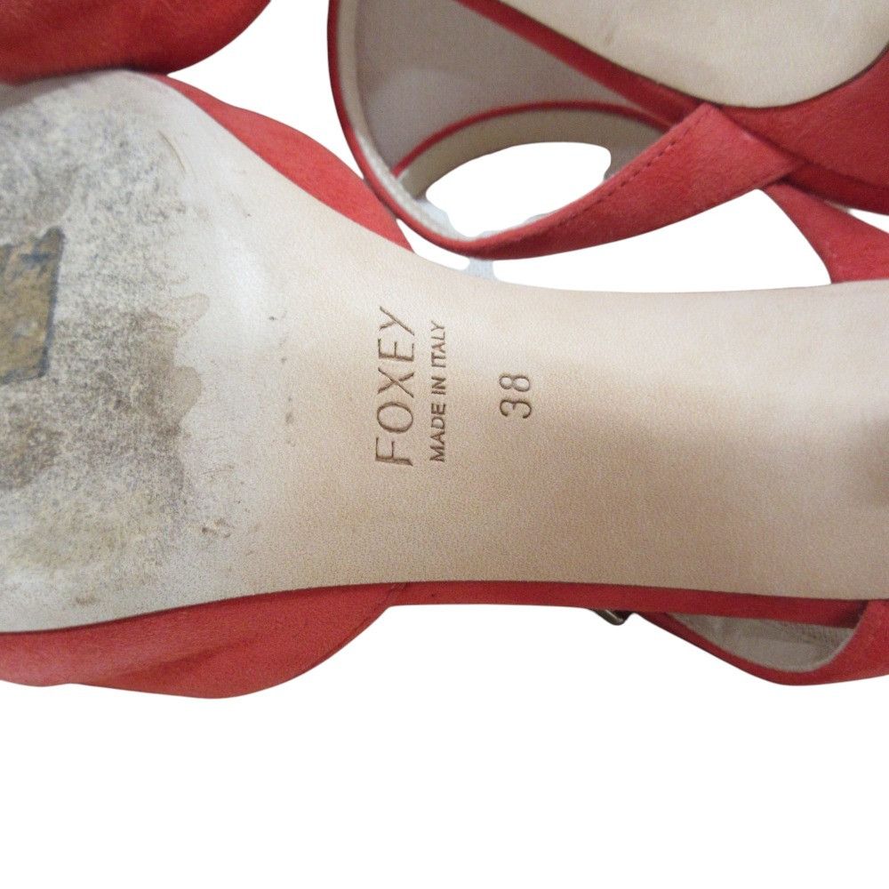 Other Other FOXEY POPPY Suede Mule Sandals Suede Shoes DUTY FREE for USA Size ONE SIZE - 8 Thumbnail