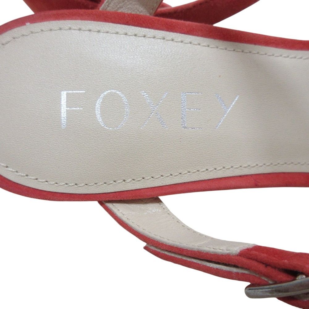 Other Other FOXEY POPPY Suede Mule Sandals Suede Shoes DUTY FREE for USA Size ONE SIZE - 6 Thumbnail