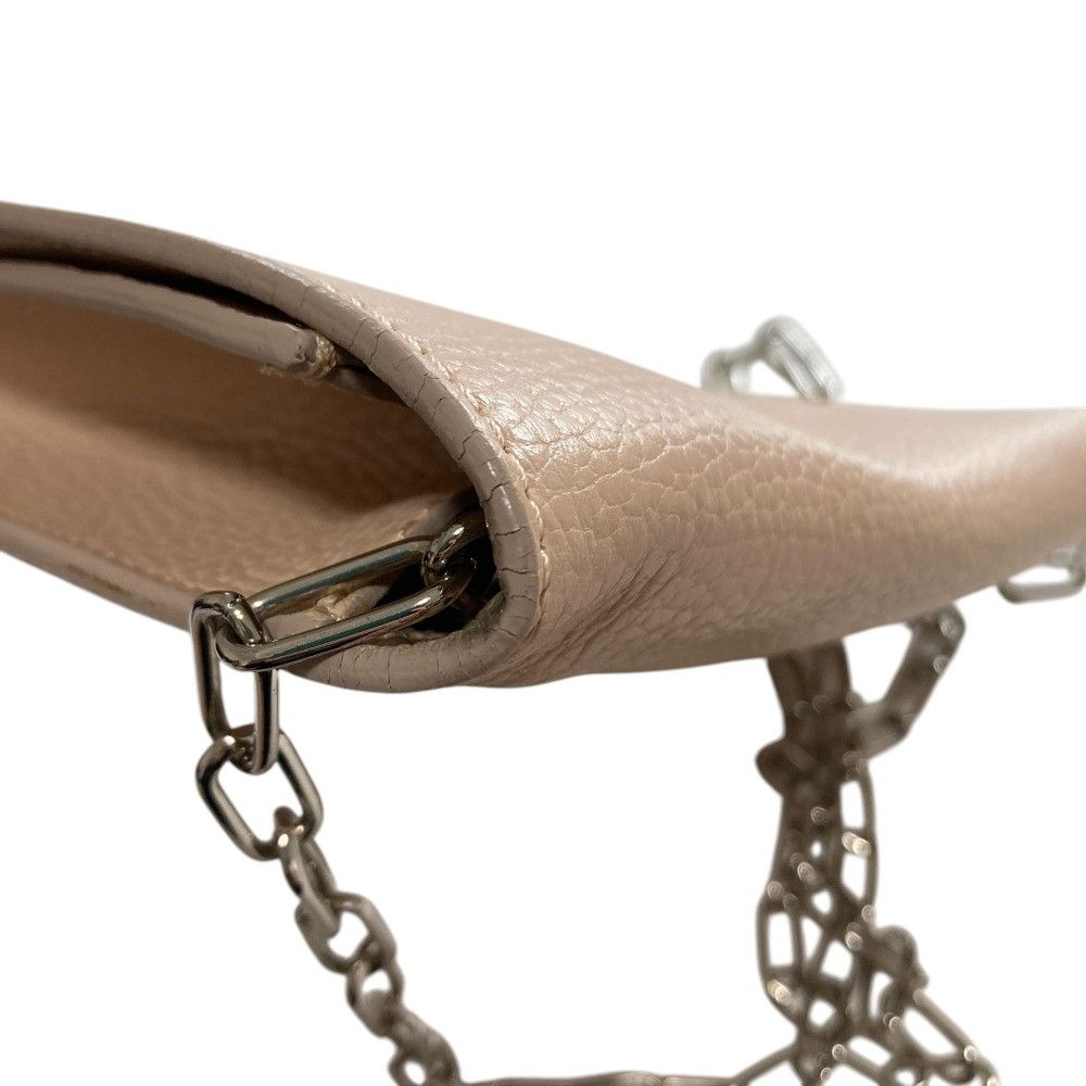 バッグ MM6 Maison Margiela CHAIN SHOULD BAG MM6 Maison Margiela Chain Crossbody Red Calf Bag Tasche