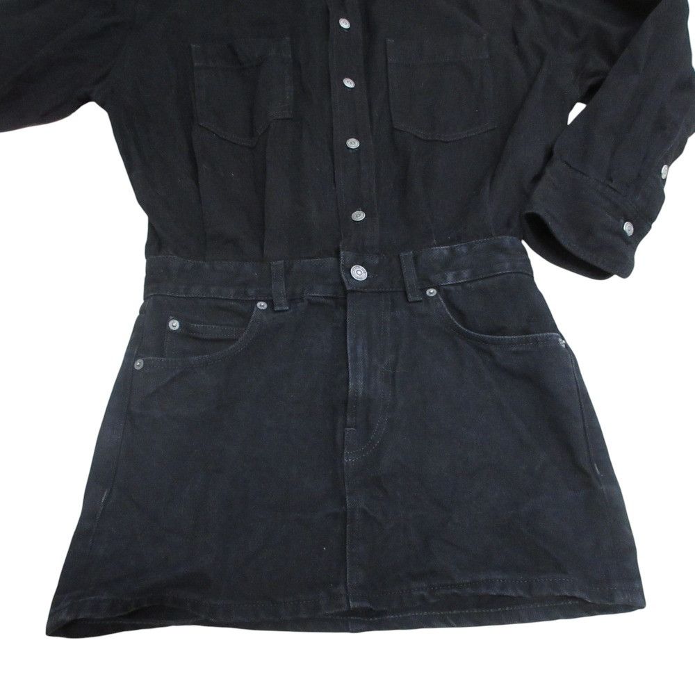 Other Other Haikure Tamu Denim Mini Dress Denim Dresses HEW10024 DUTY FREE for USA Size ONE SIZE - 6 Thumbnail