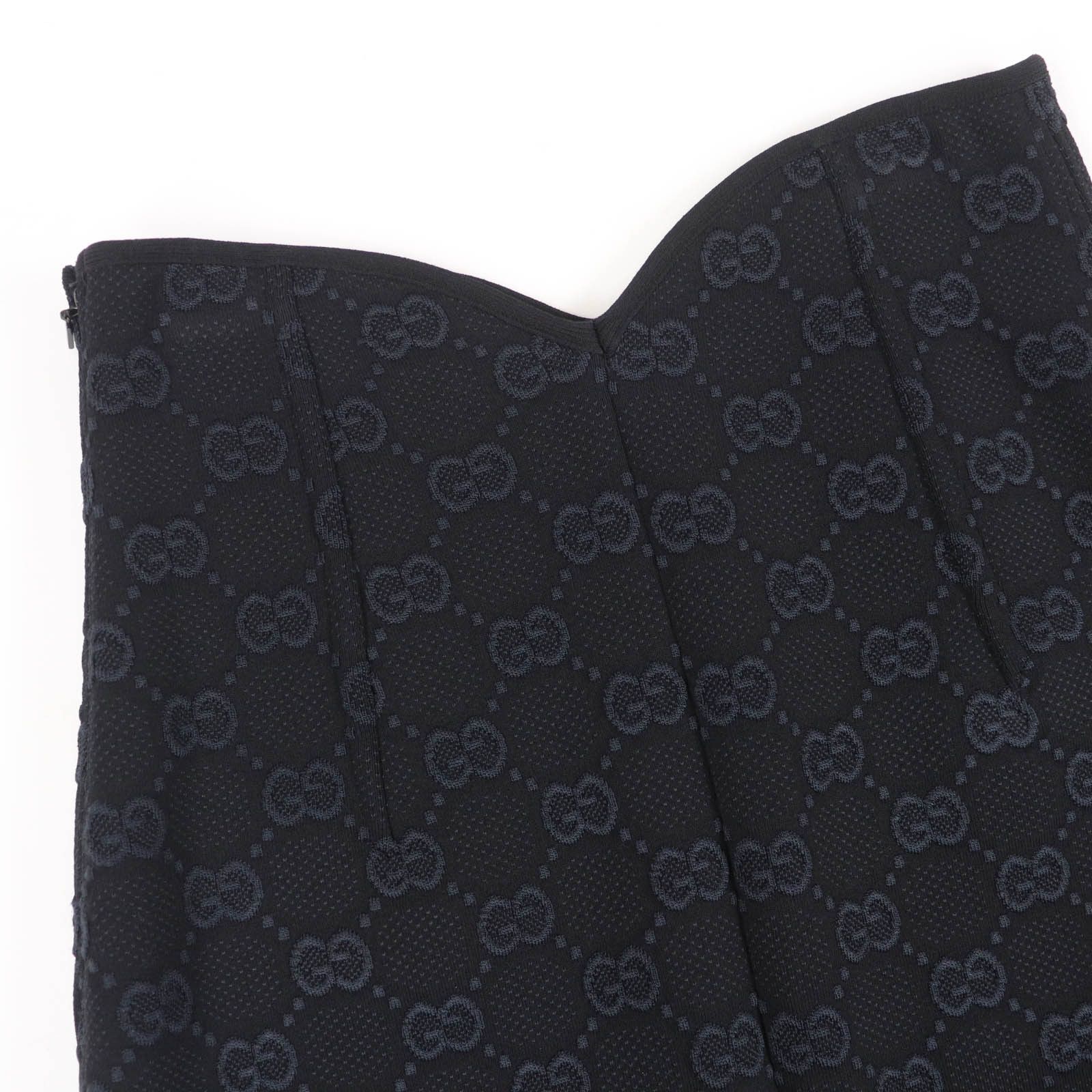 Gucci Gucci Gucci GG Viscose Crepe Skirt Others Skirts 747361 DUTY FREE for USA Size ONE SIZE - 5 Thumbnail