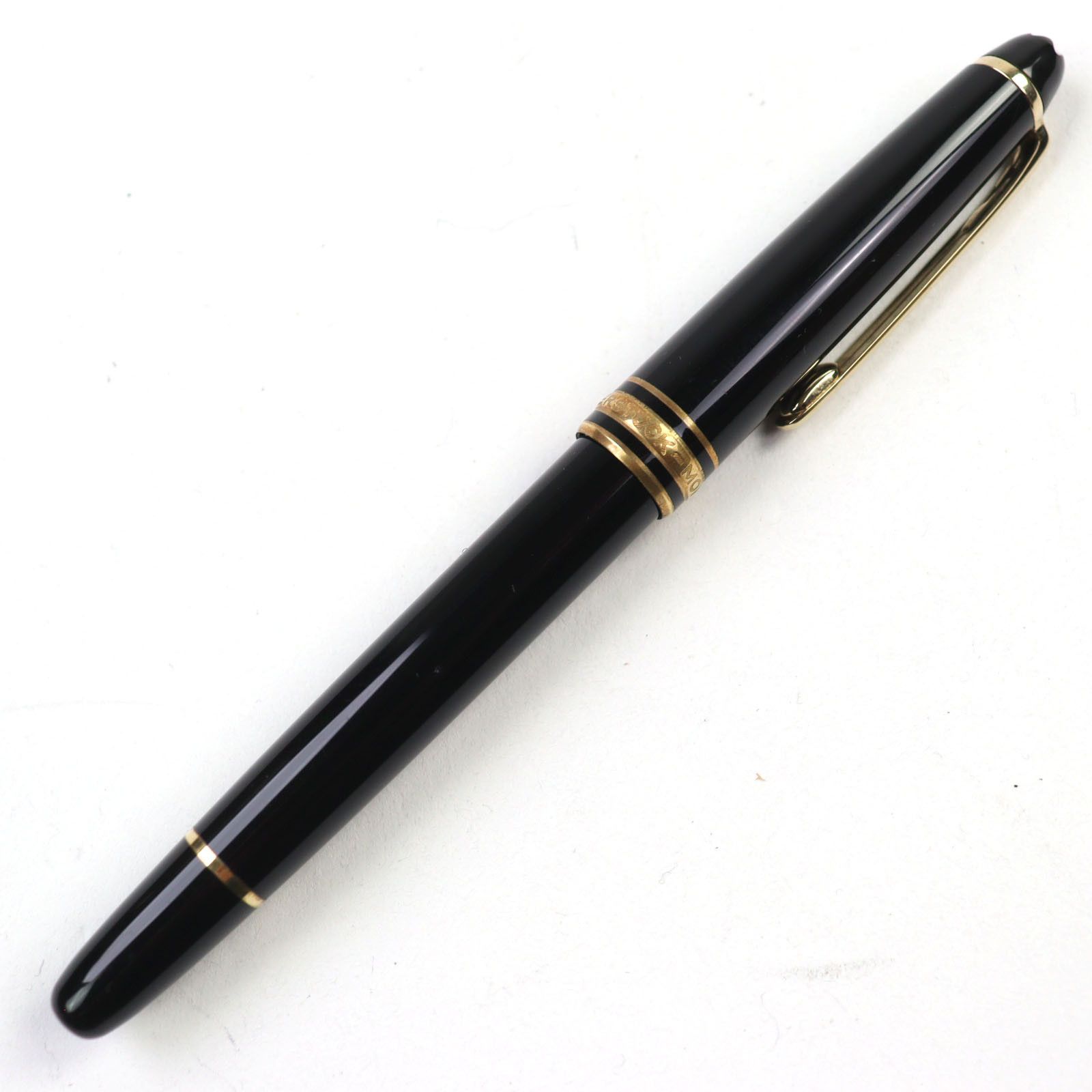 Montblanc Montblanc Montblanc Meisterstück 14K Fountain Pen Metal Pen DUTY FREE for USA Size ONE SIZE - 3 Thumbnail
