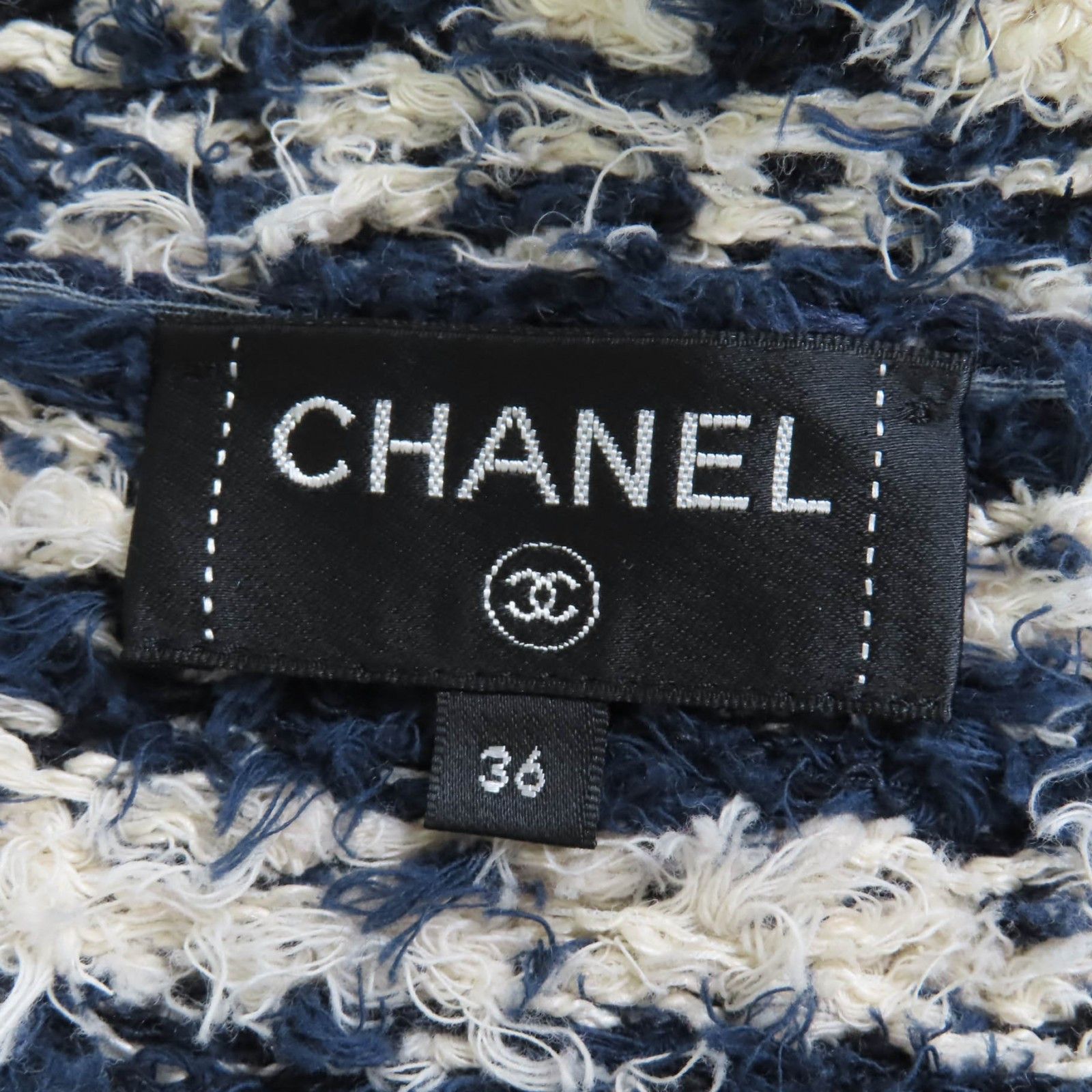 Chanel Chanel Chanel COCO Button Tweed Linen Jacket Cotton Outerwear P70340K10023 DUTY FREE for USA Size ONE SIZE - 7 Thumbnail