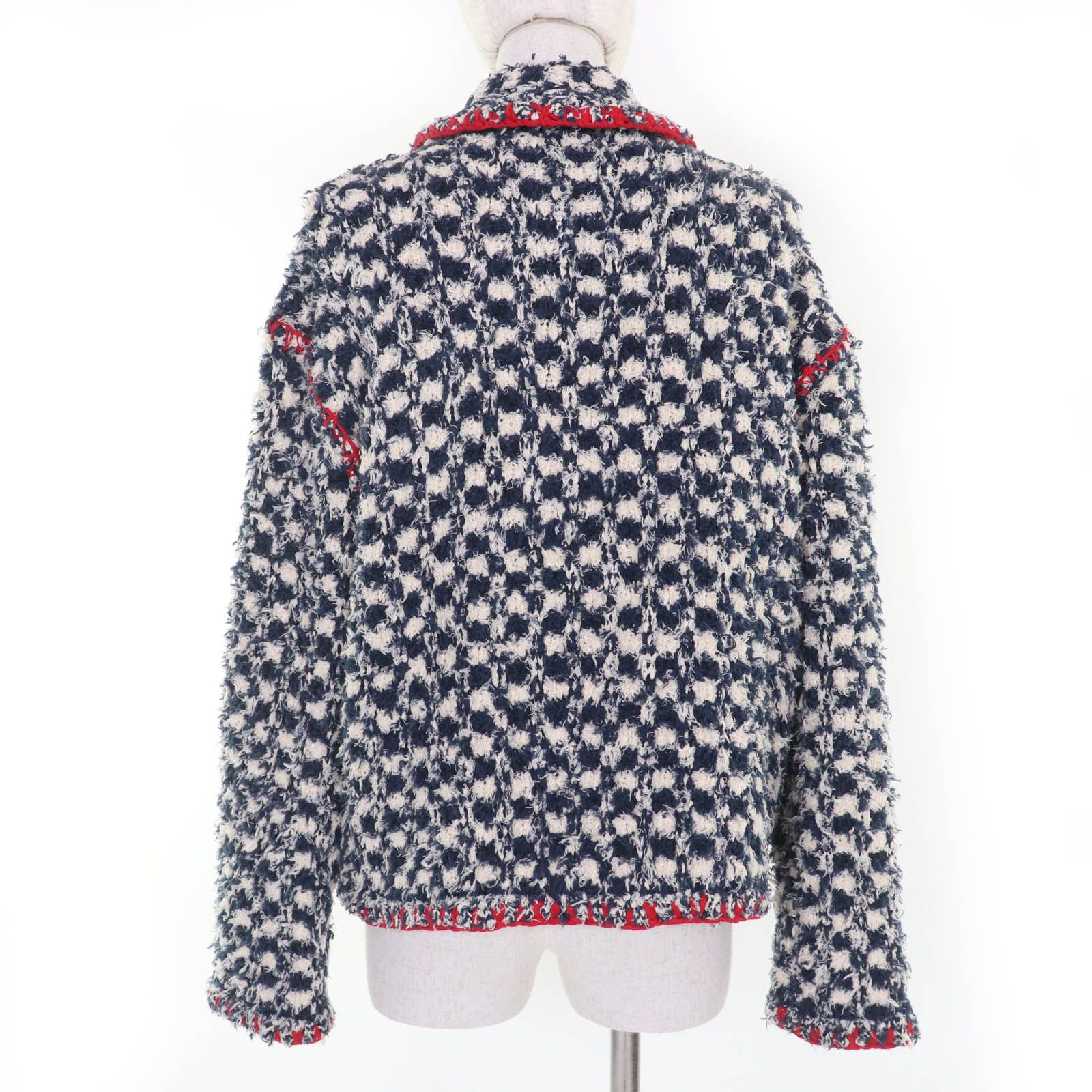 Chanel Chanel Chanel COCO Button Tweed Linen Jacket Cotton Outerwear P70340K10023 DUTY FREE for USA Size ONE SIZE - 3 Thumbnail