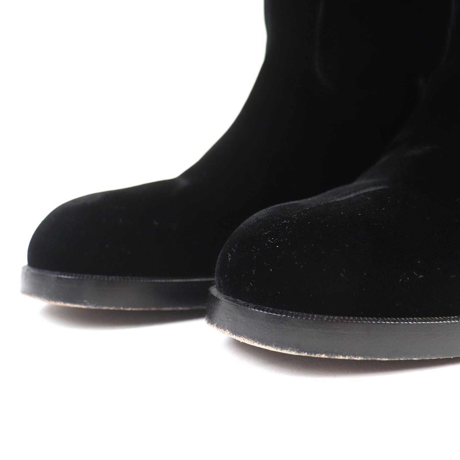 Chanel Chanel Chanel COCO Mark Velour Long Boots Suede Shoes G37985 DUTY FREE for USA Size ONE SIZE - 7 Thumbnail