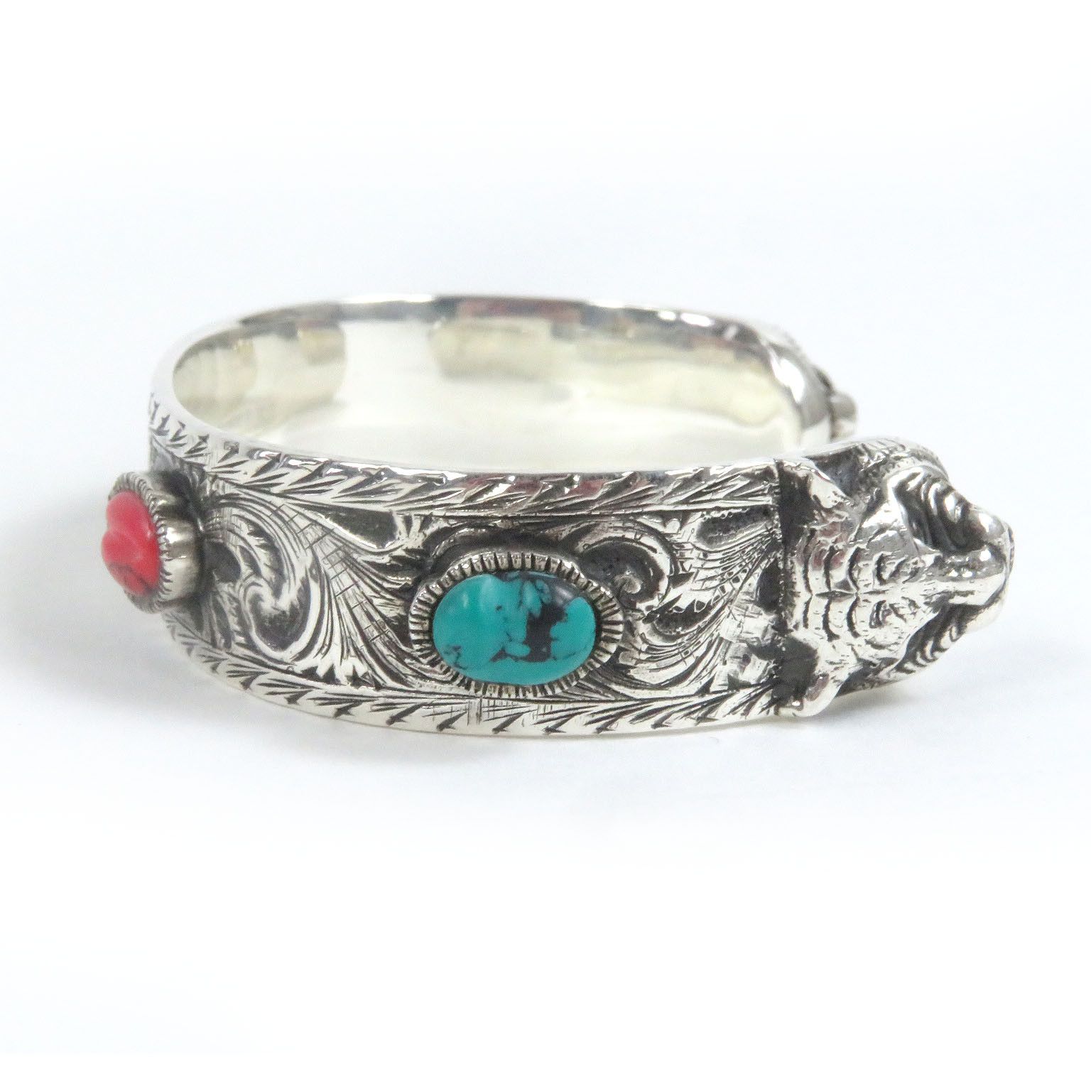 Gucci Gucci Gucci Le Marche des Merveilles Silver Bangle Metal Bangle DUTY FREE for USA Size ONE SIZE - 3 Thumbnail
