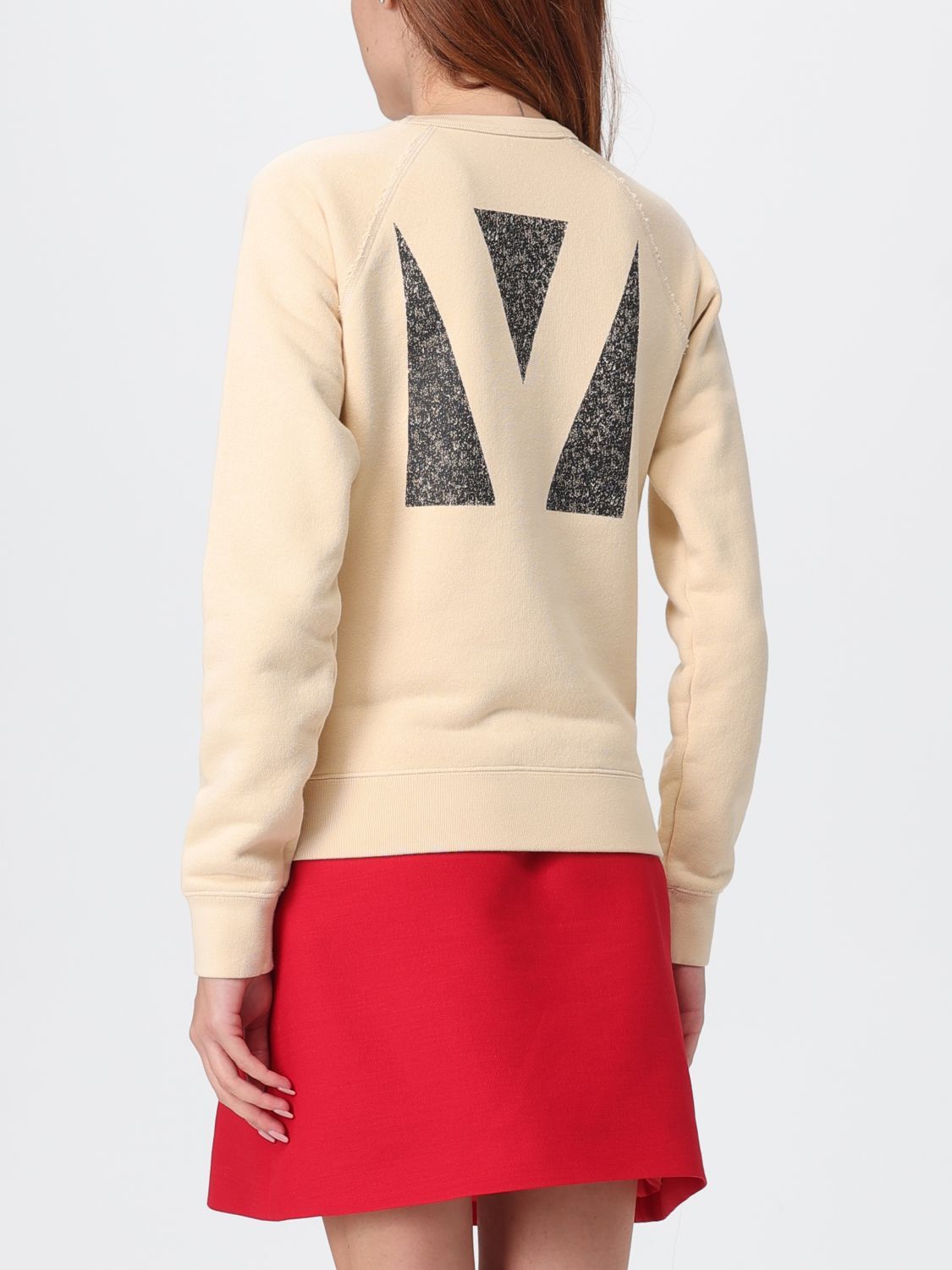 Valentino Valentino Sweatshirt Woman Beige Size S / US 4 / IT 40 - 3 Thumbnail