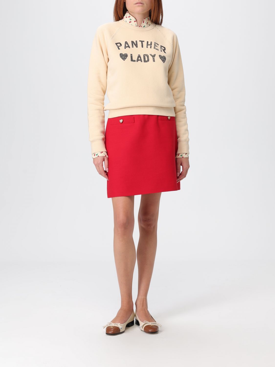 Valentino Valentino Sweatshirt Woman Beige Size S / US 4 / IT 40 - 2 Thumbnail